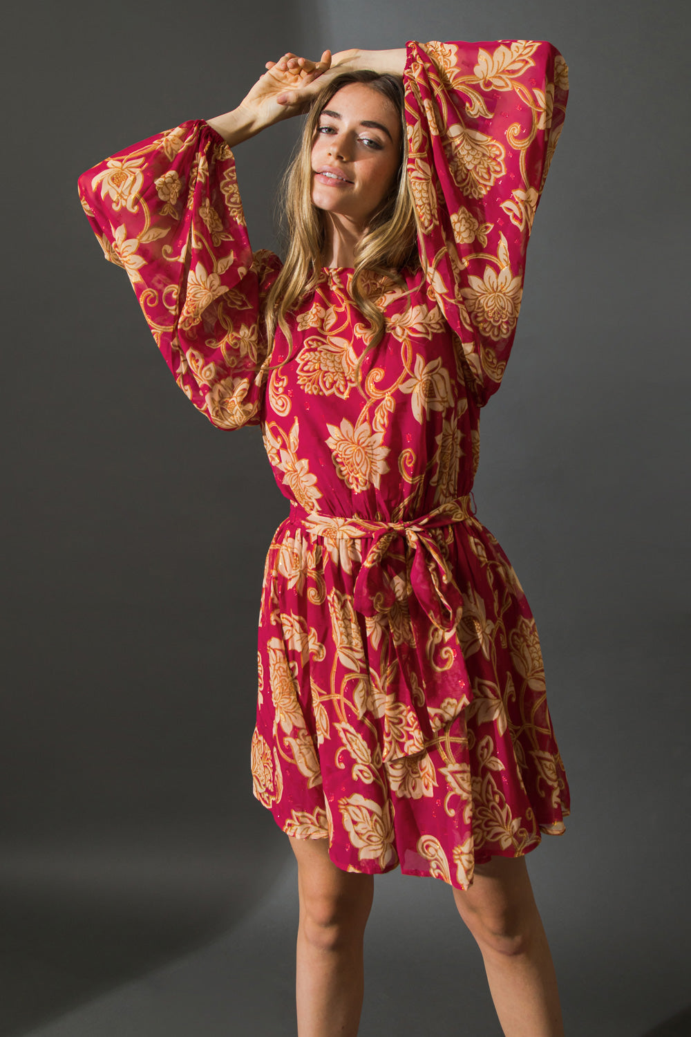 ONE THAT GOT AWAY WOVEN MINI DRESS - MaraFormigone