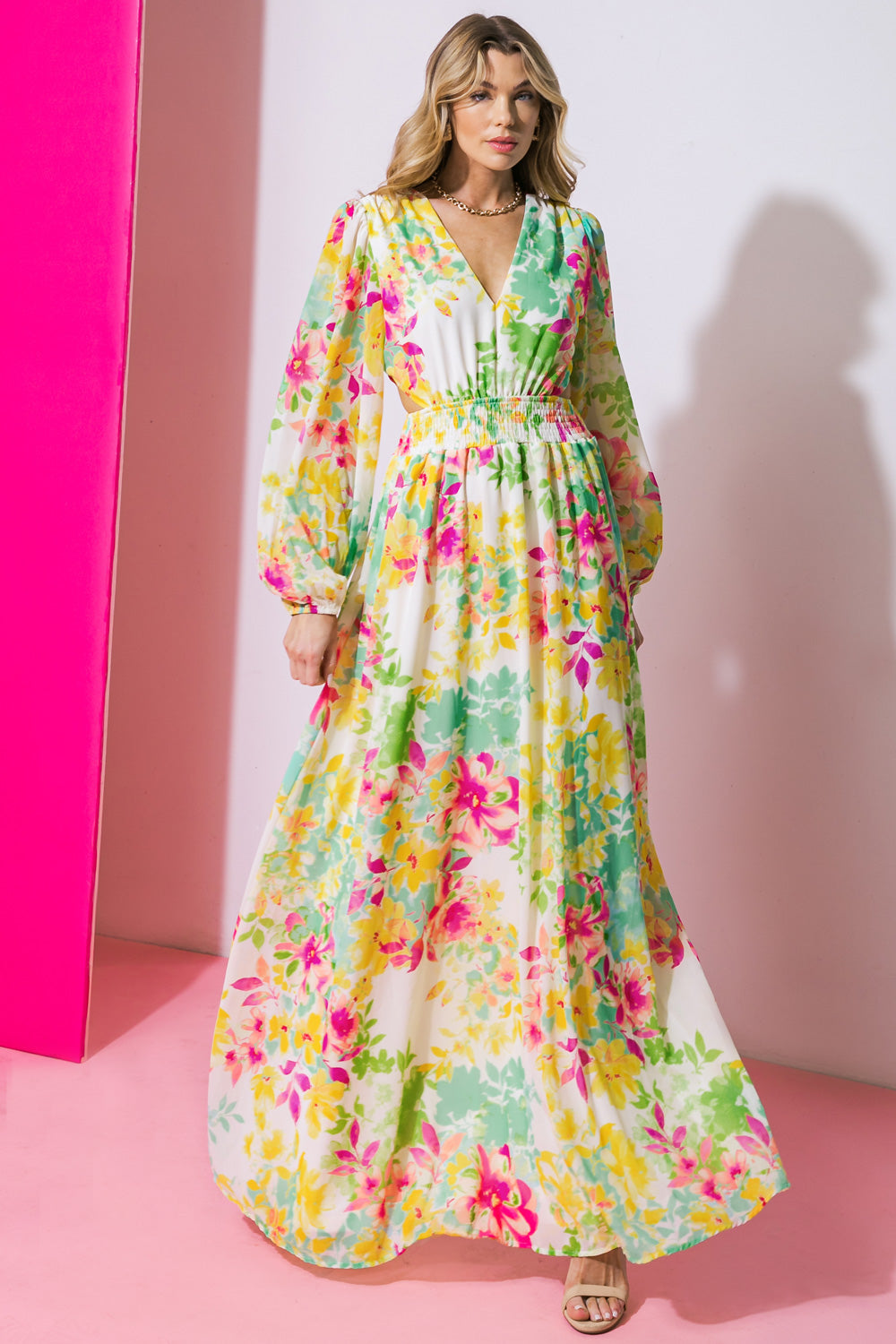 I AIN'T WORRIED WOVEN MAXI DRESS - MaraFormigone