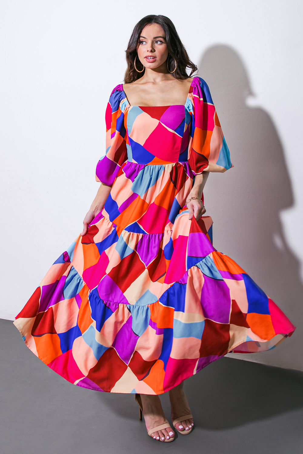 VESTIDO MIDI TEJIDO "TULLING HEARTSTRINGS"