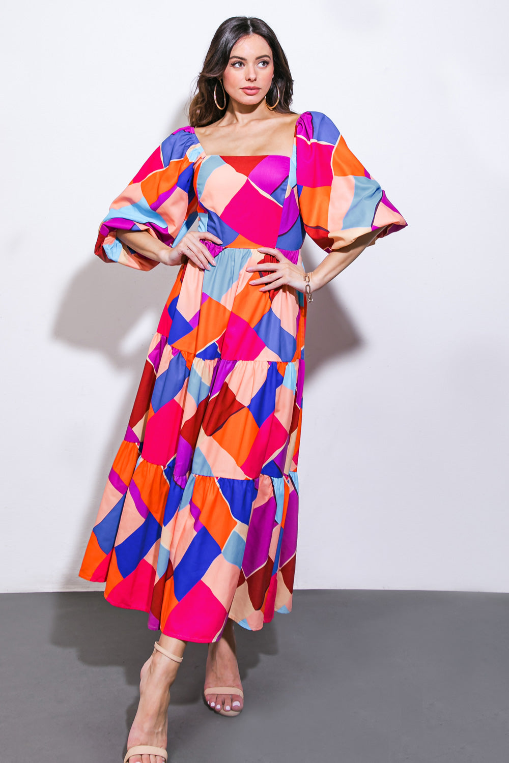 VESTIDO MIDI TEJIDO "TULLING HEARTSTRINGS"