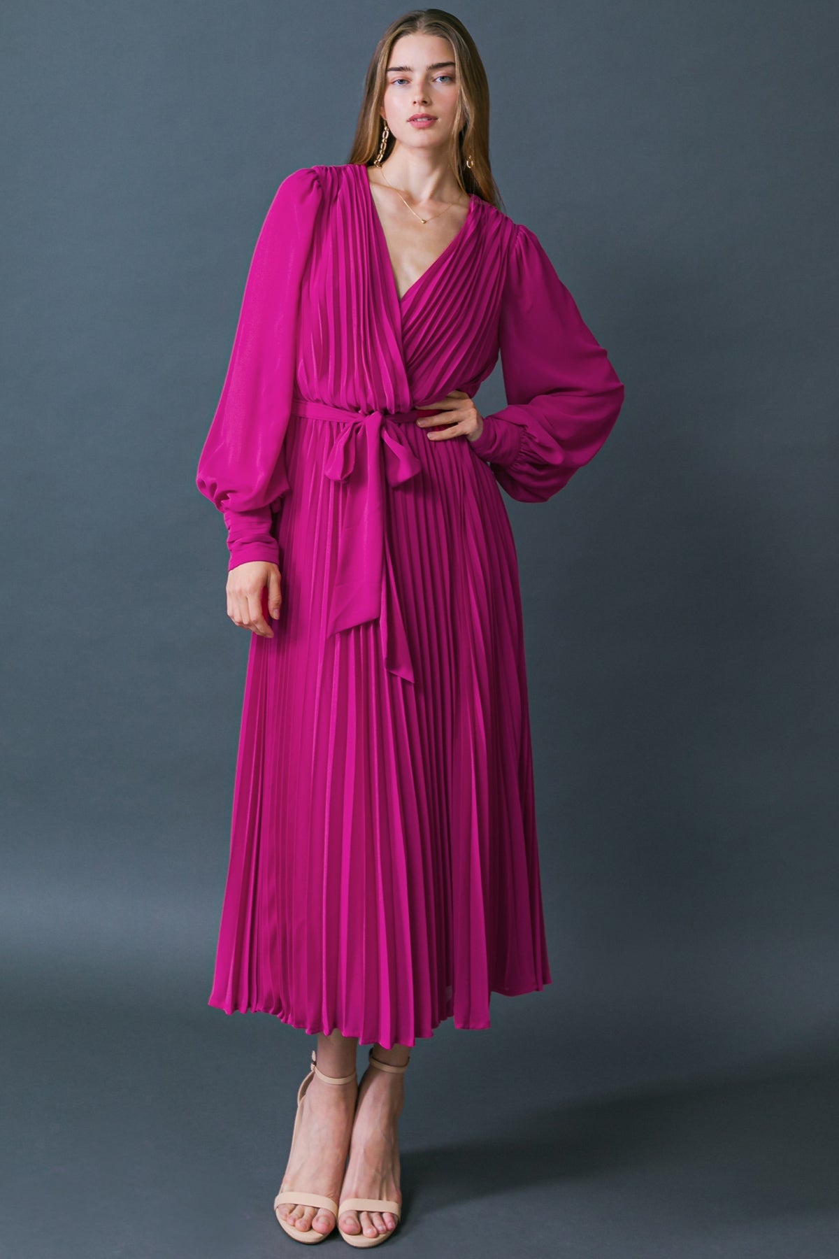 ENCANTADOR VESTIDO MIDI DE TEJIDO FAVORITO