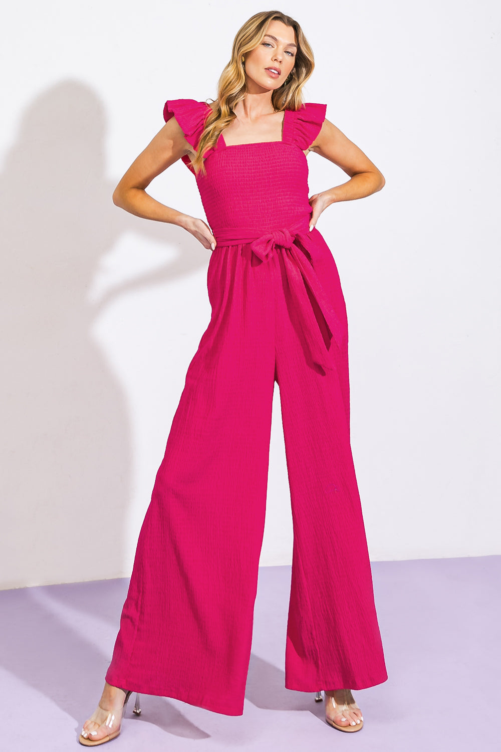 LOVEILEST STYLE WOVEN JUMPSUIT - MaraFormigone
