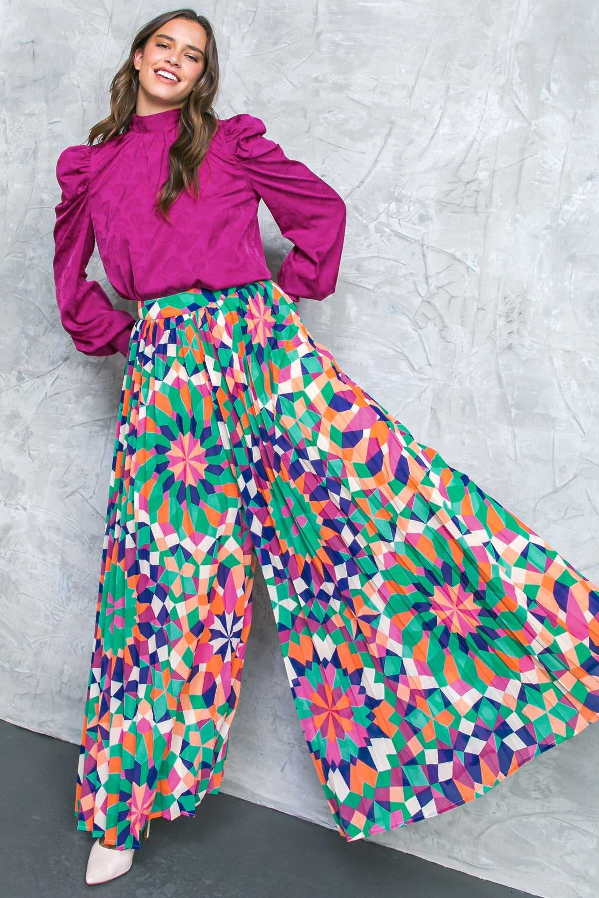 SHOWER OF KINDNESS WOVEN PANTS - MaraFormigone