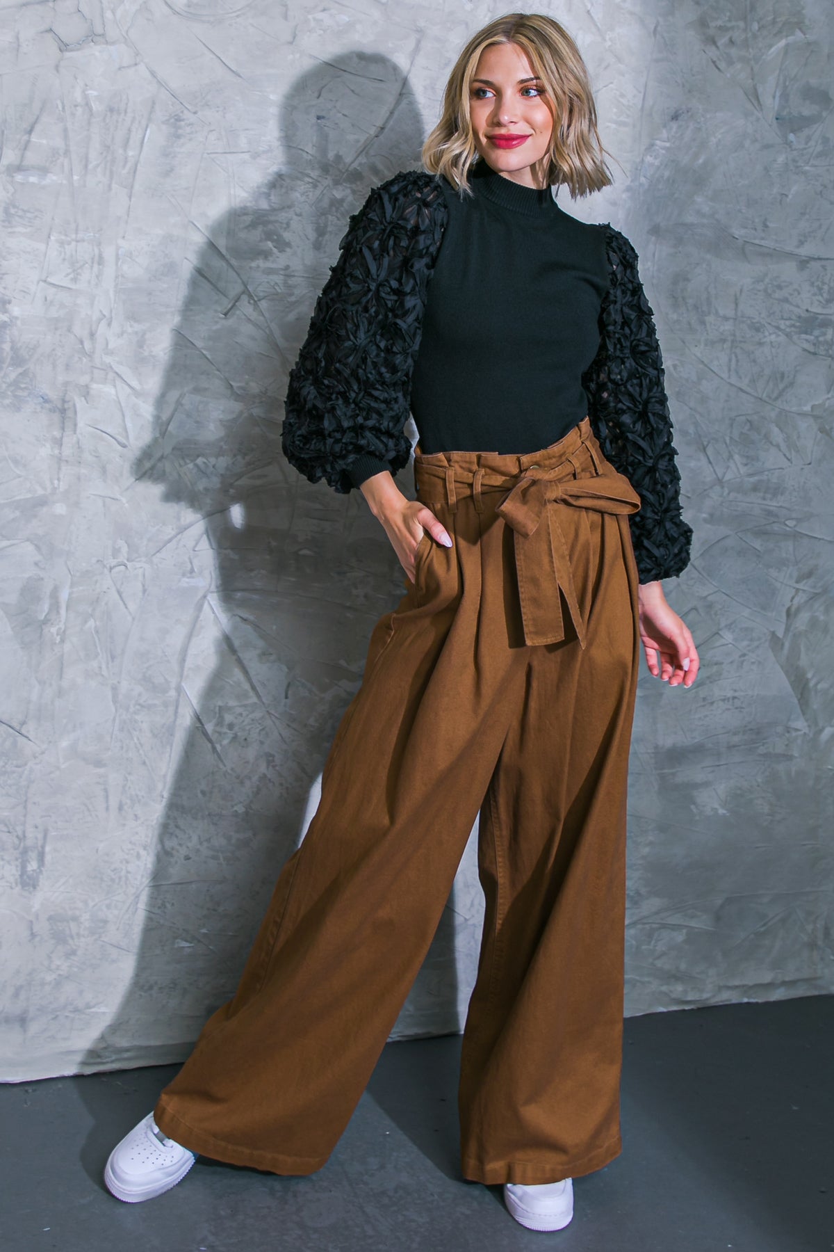 THRIVING WEEKEND TWILL PANTS - MaraFormigone
