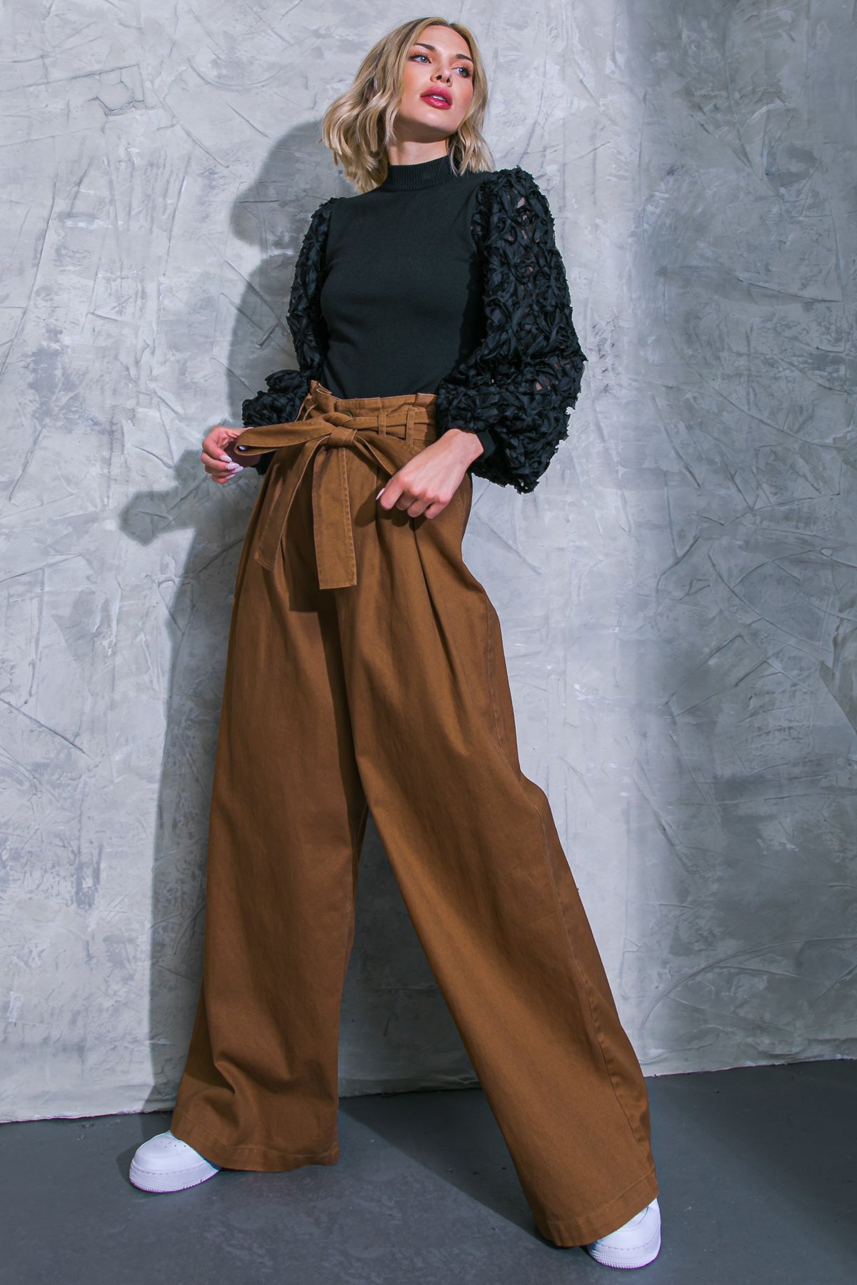 THRIVING WEEKEND TWILL PANTS - MaraFormigone