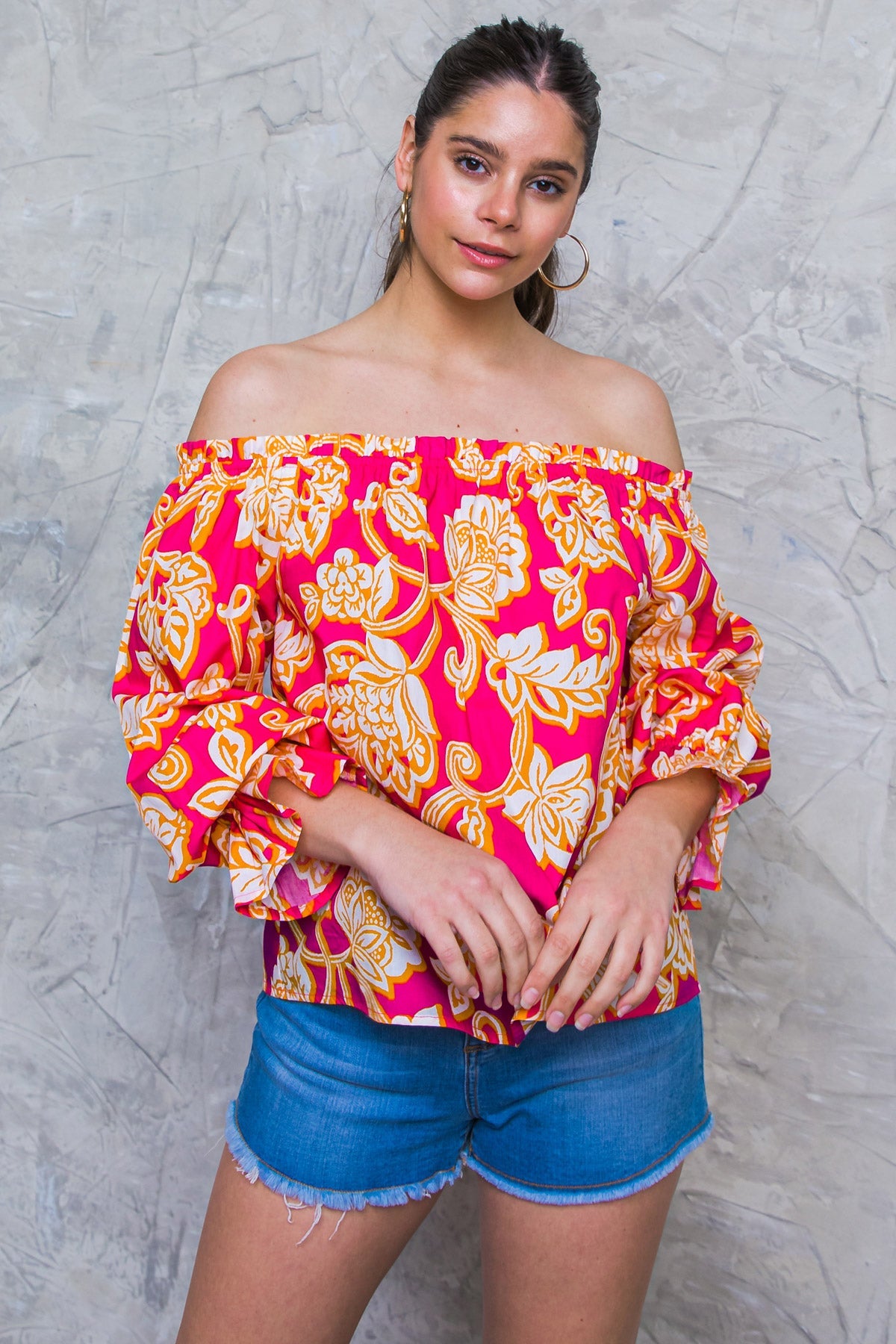 MEANT TO SHINE POPLIN TOP - MaraFormigone