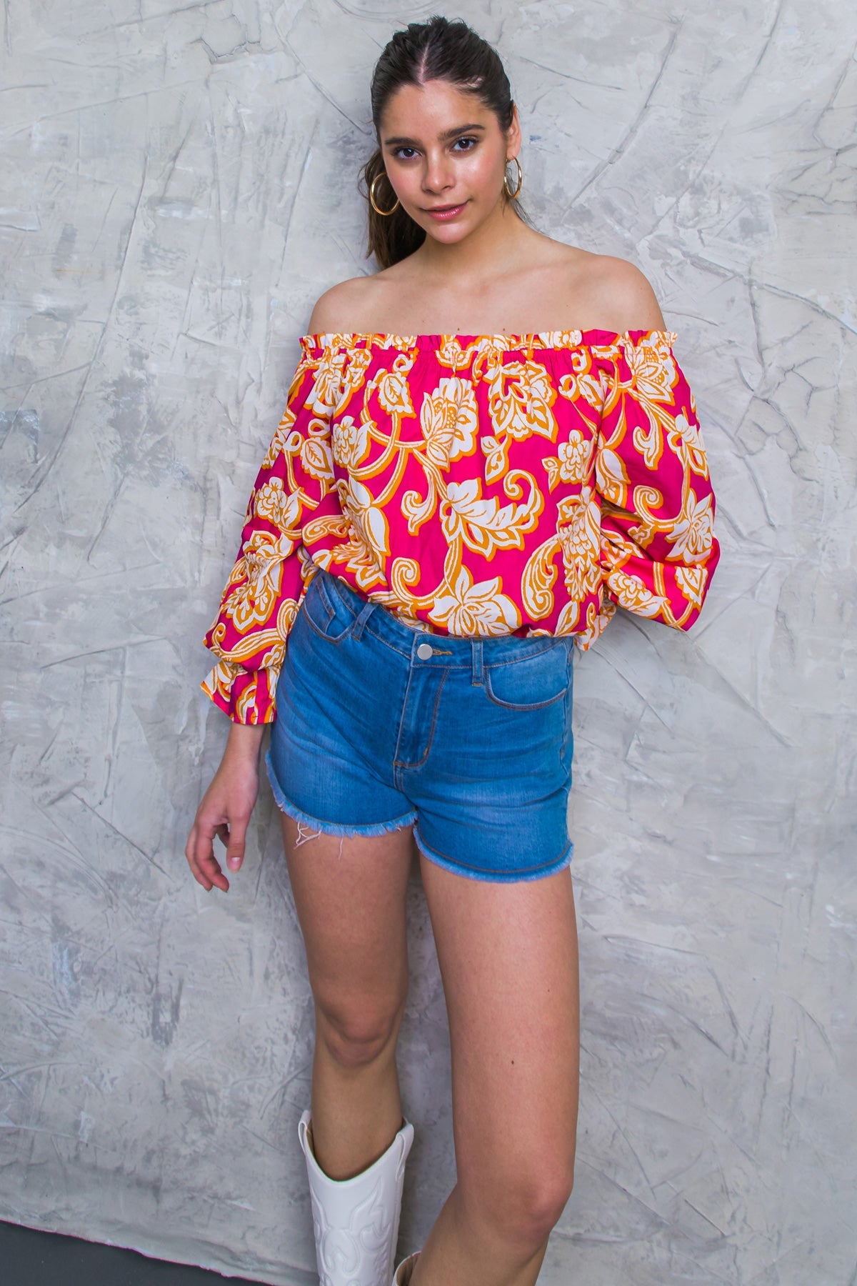 MEANT TO SHINE POPLIN TOP - MaraFormigone