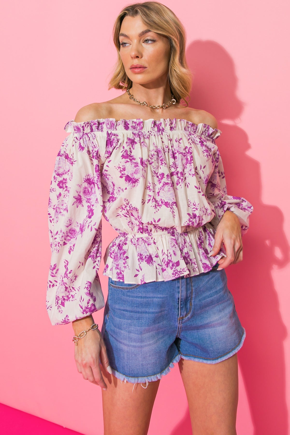 LOVELY ENTRANCE WOVEN TOP - MaraFormigone