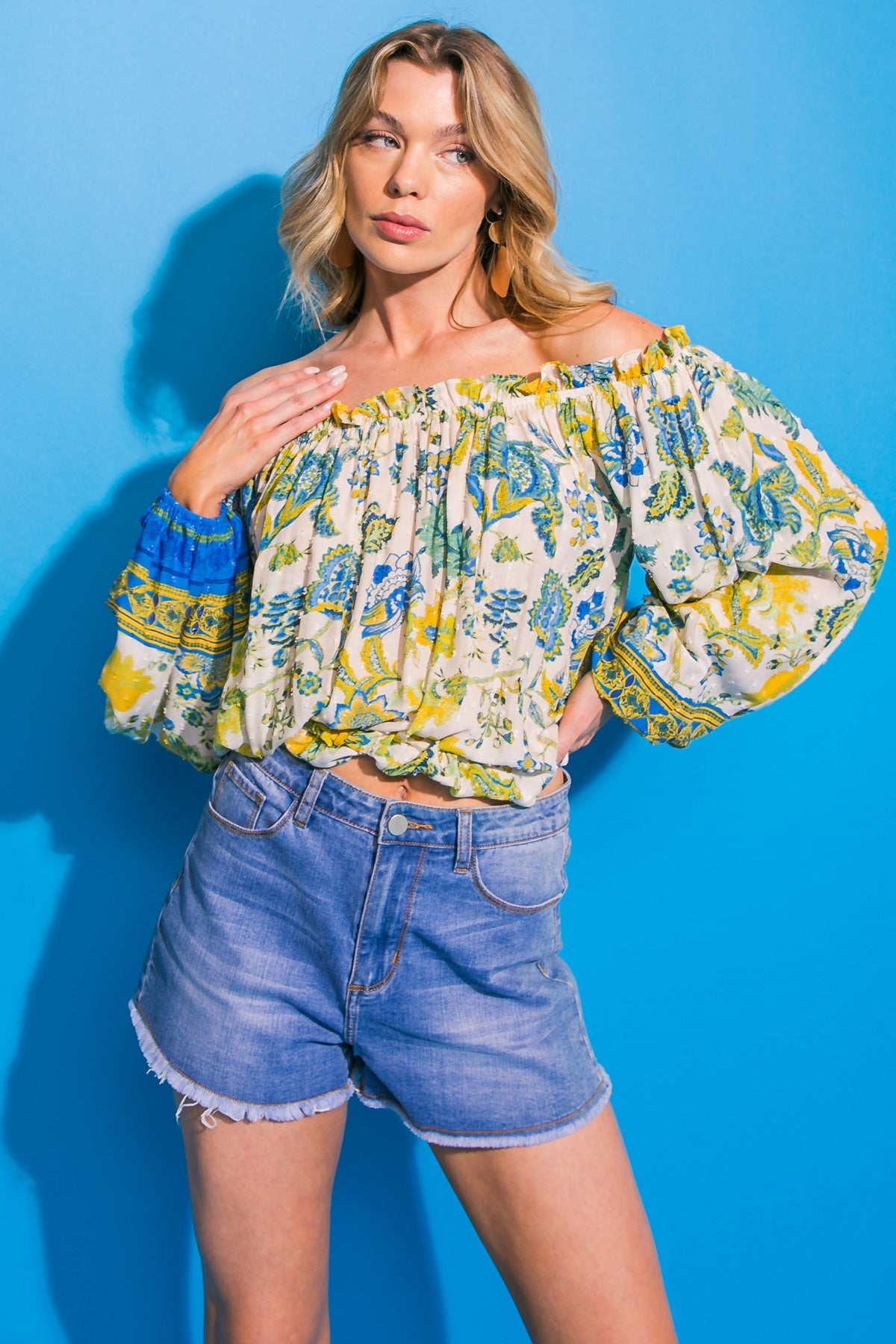 BLUSA TECIDA ISLAND FEVER