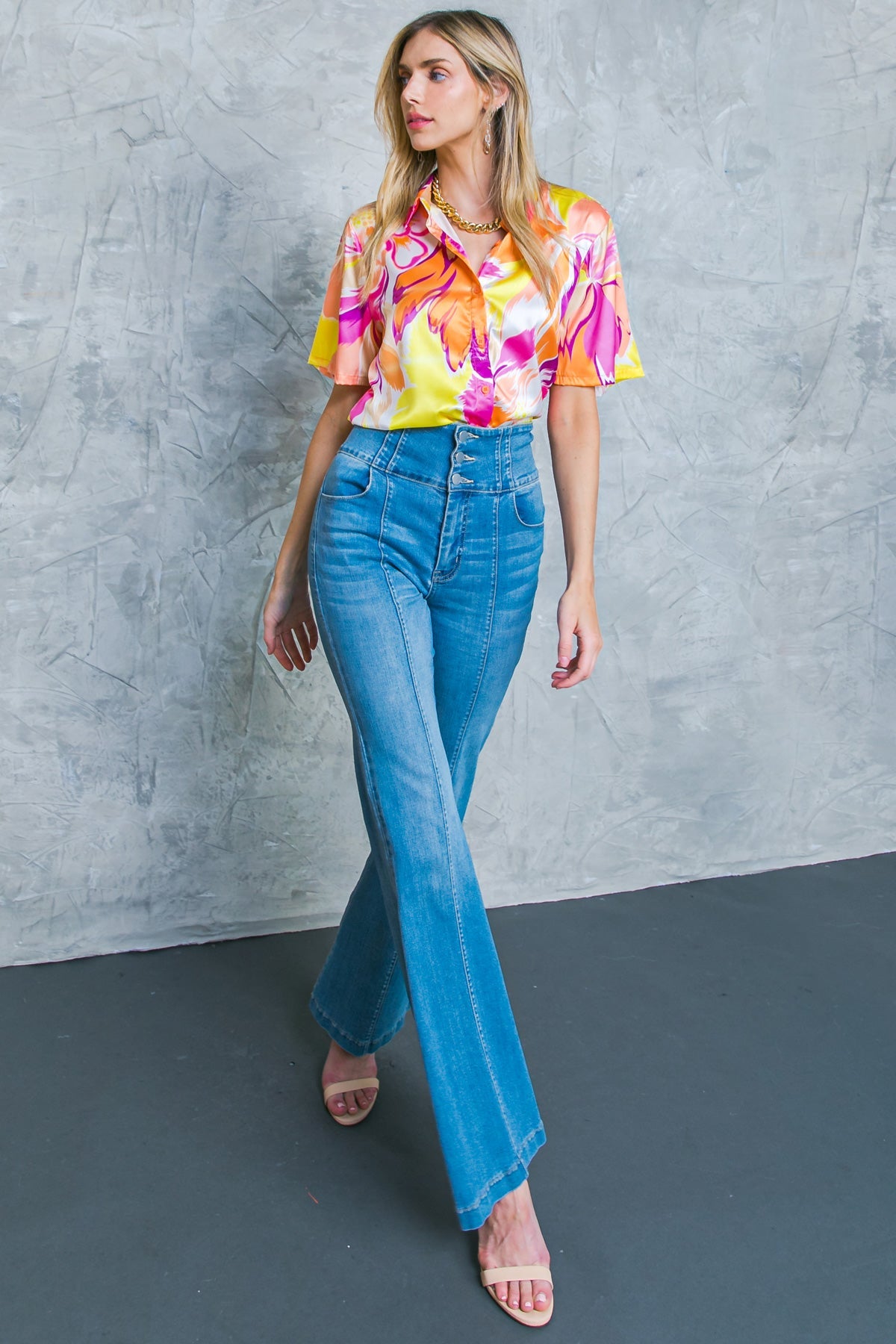 HELLO AROHA WOVEN TOP - MaraFormigone