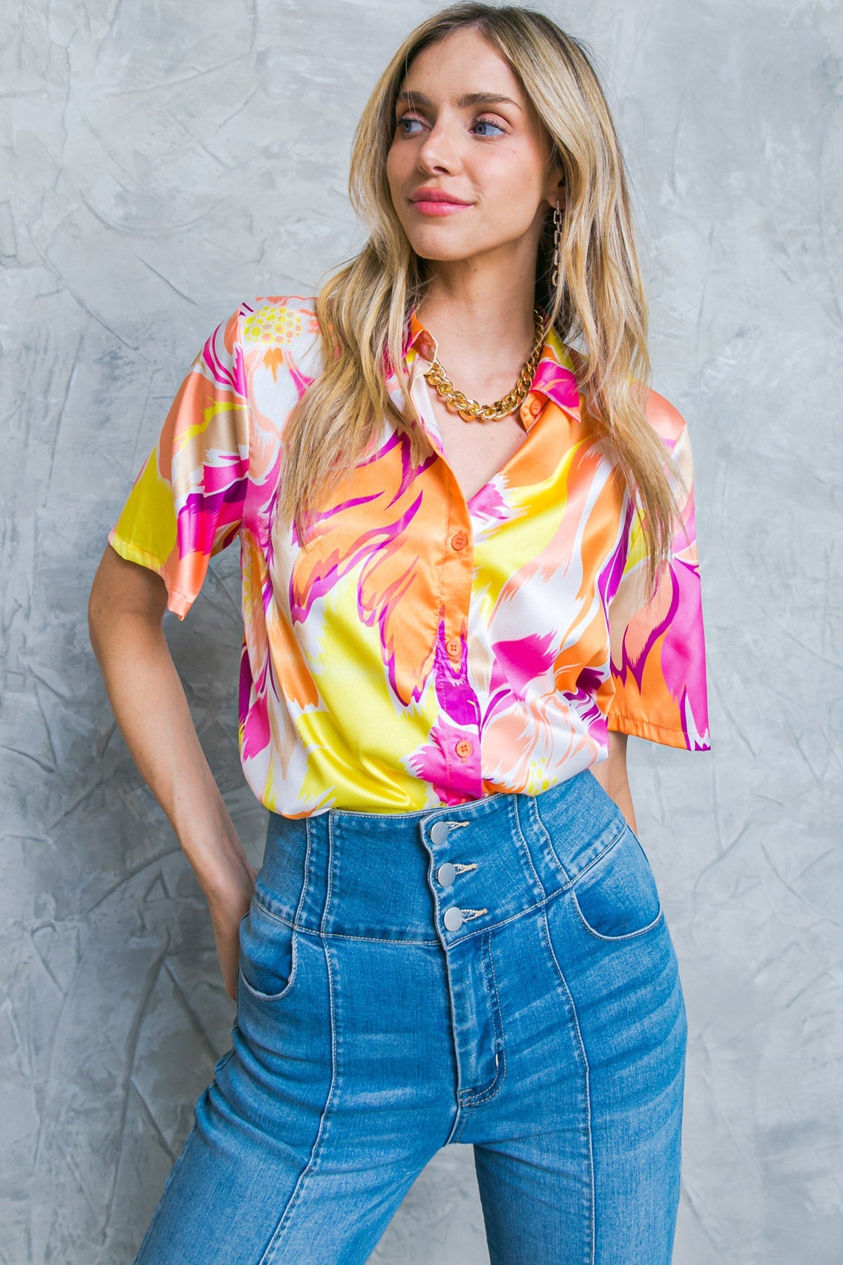 HELLO AROHA WOVEN TOP - MaraFormigone