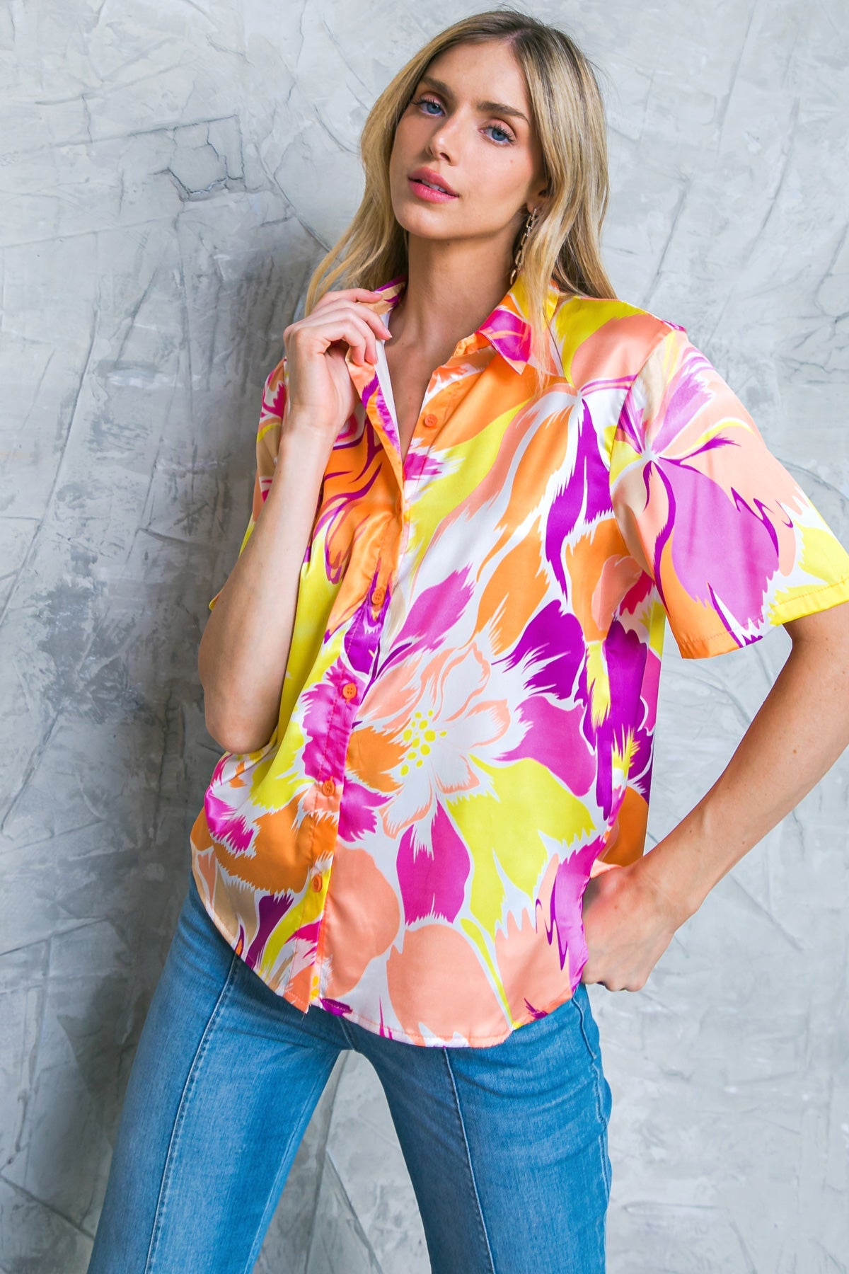 HELLO AROHA WOVEN TOP - MaraFormigone