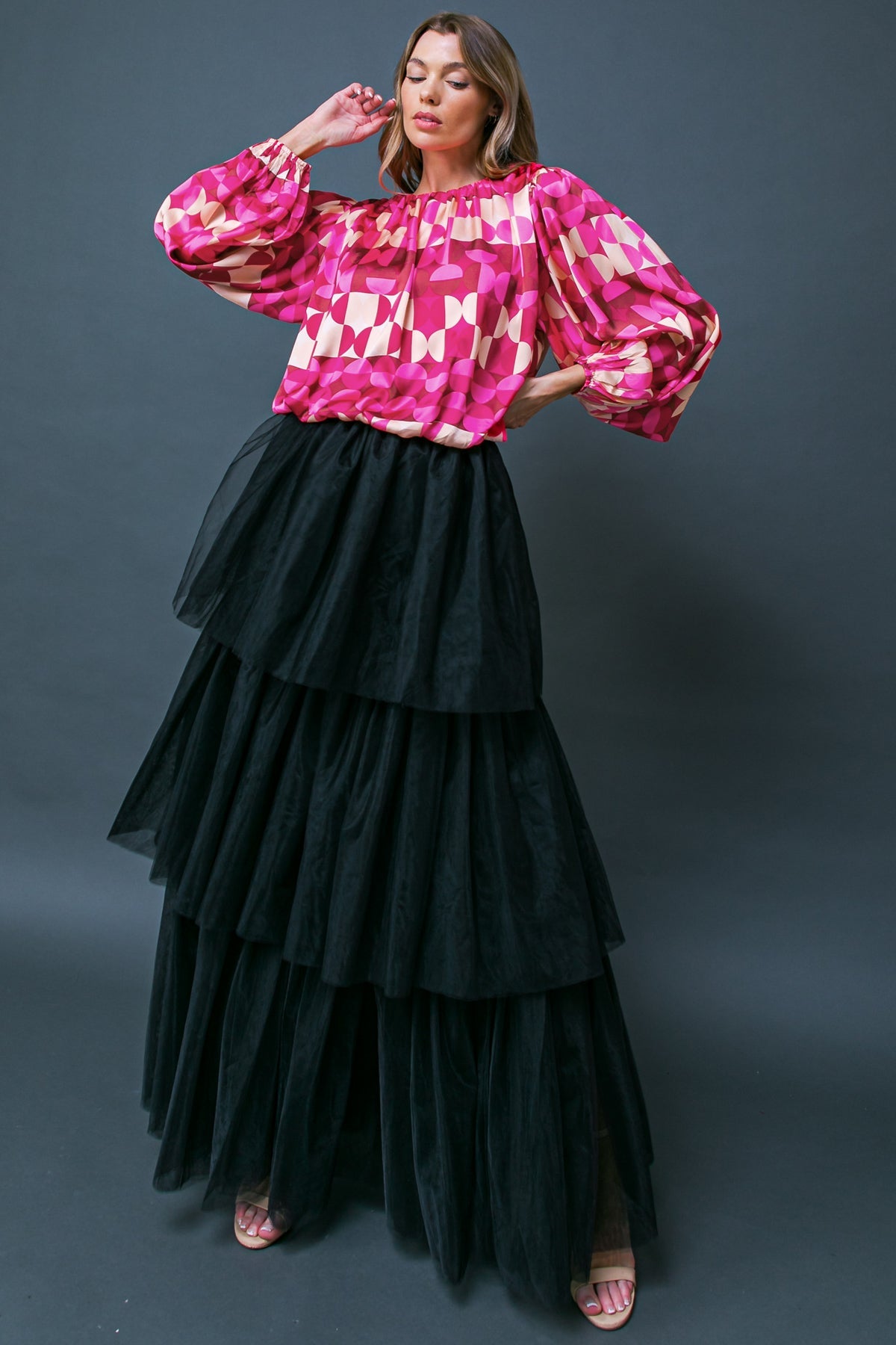 SAVOR THE SWEETNESS WOVEN TOP - MaraFormigone