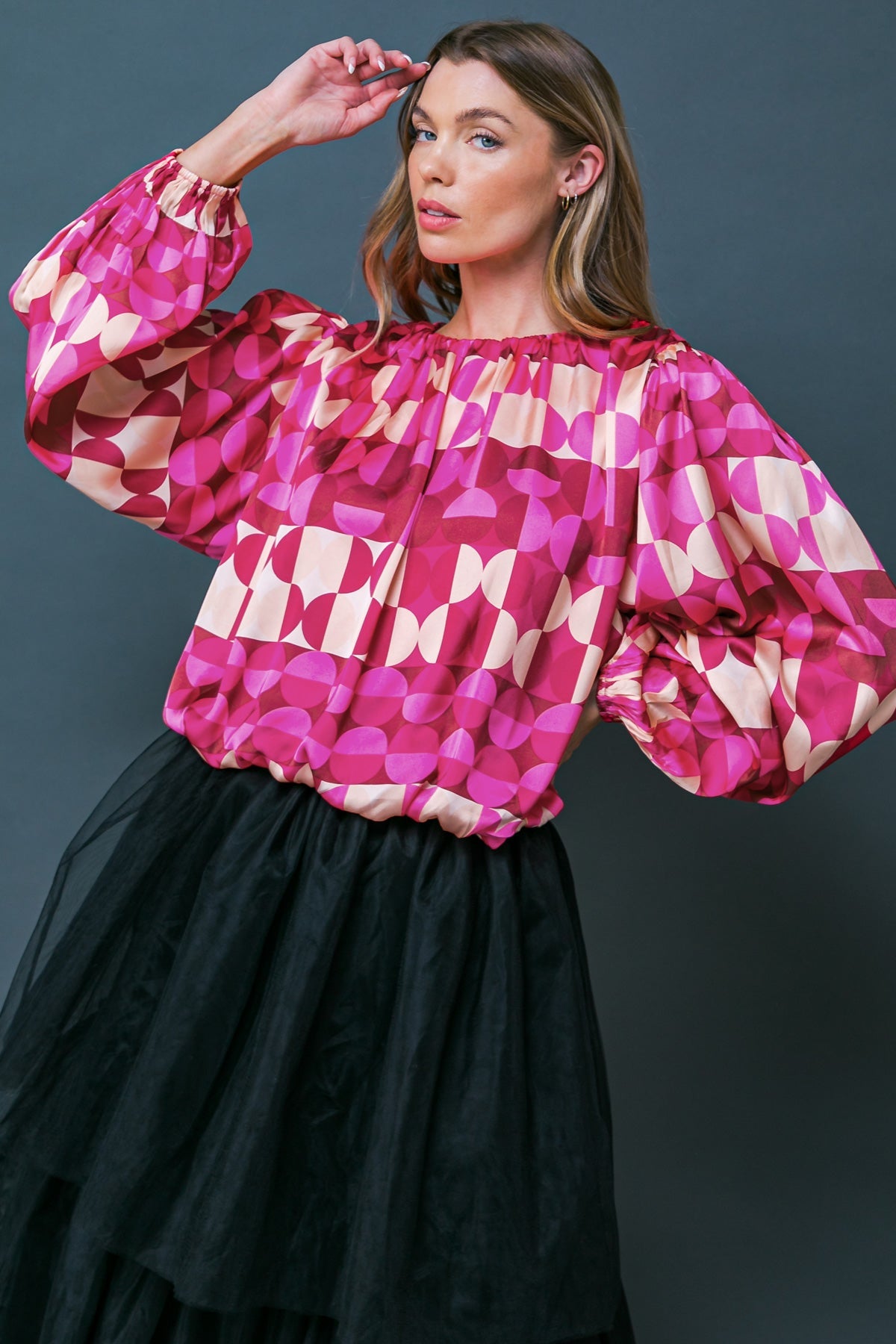 SAVOR THE SWEETNESS WOVEN TOP - MaraFormigone