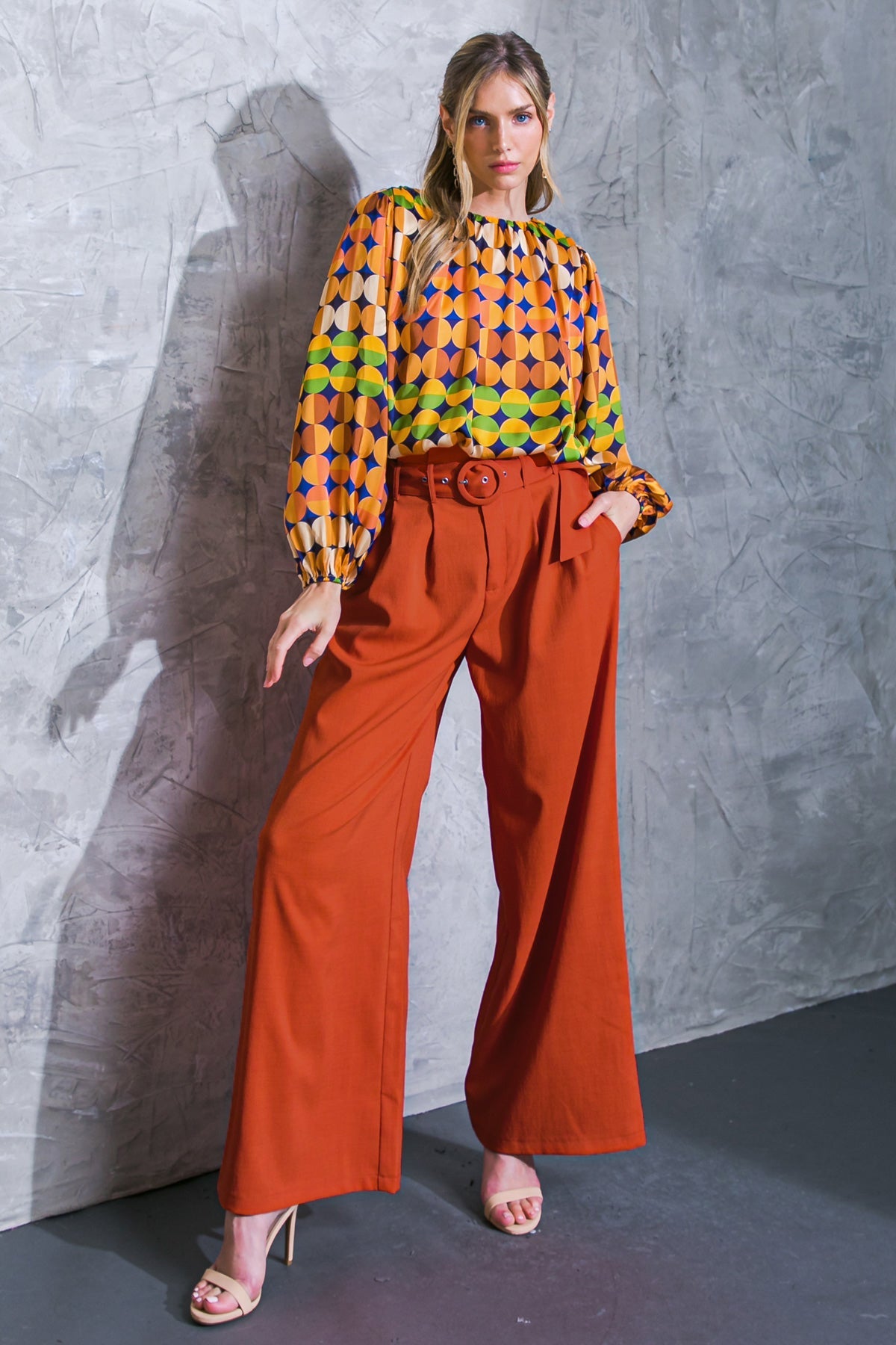 SAVOR THE SWEETNESS WOVEN TOP - MaraFormigone