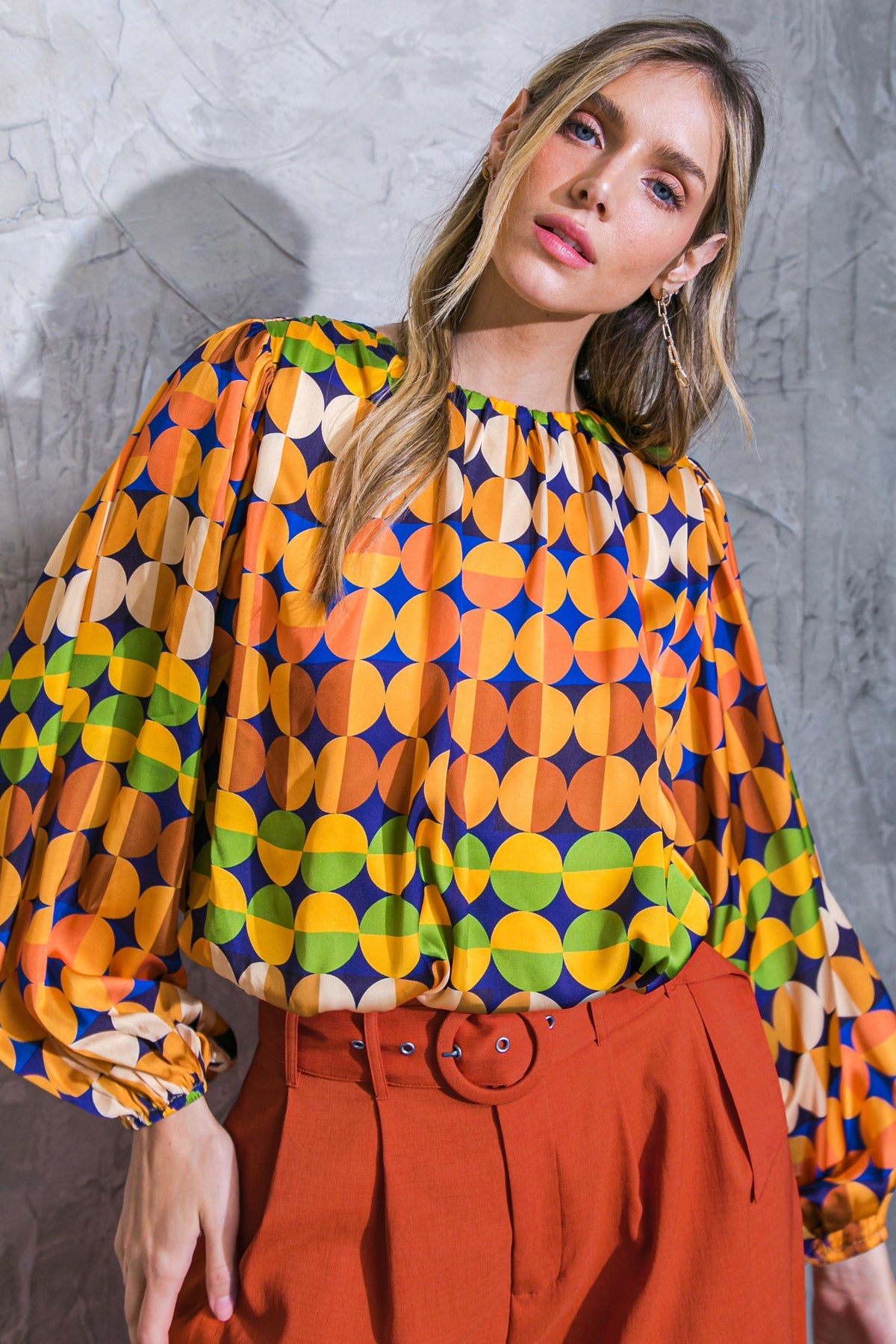 SAVOR THE SWEETNESS WOVEN TOP - MaraFormigone