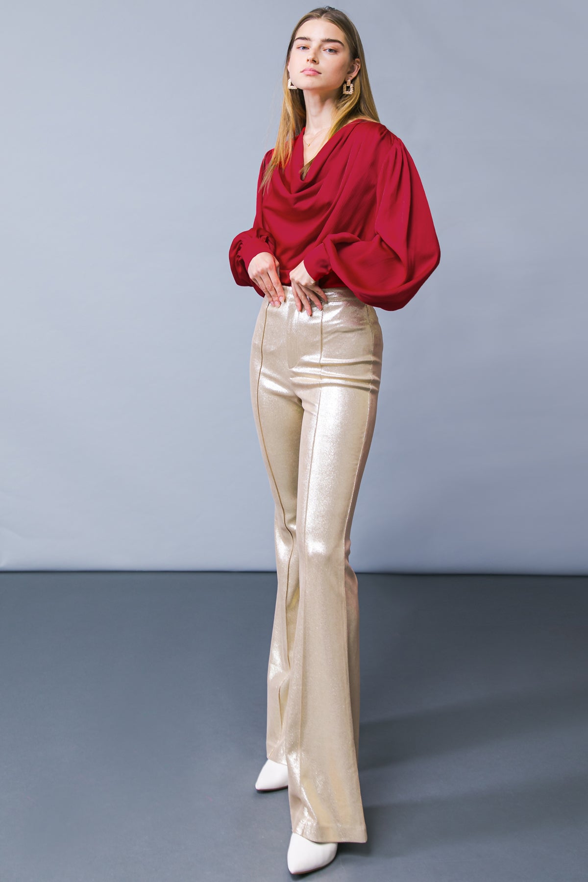 GARDEN SENSATION SATIN TOP - MaraFormigone