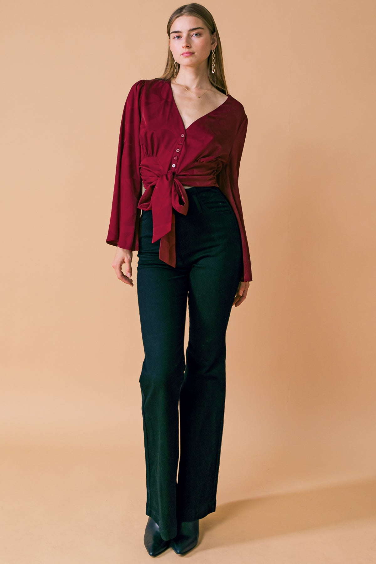 THE RIGHT ADDITION WOVEN TOP - MaraFormigone