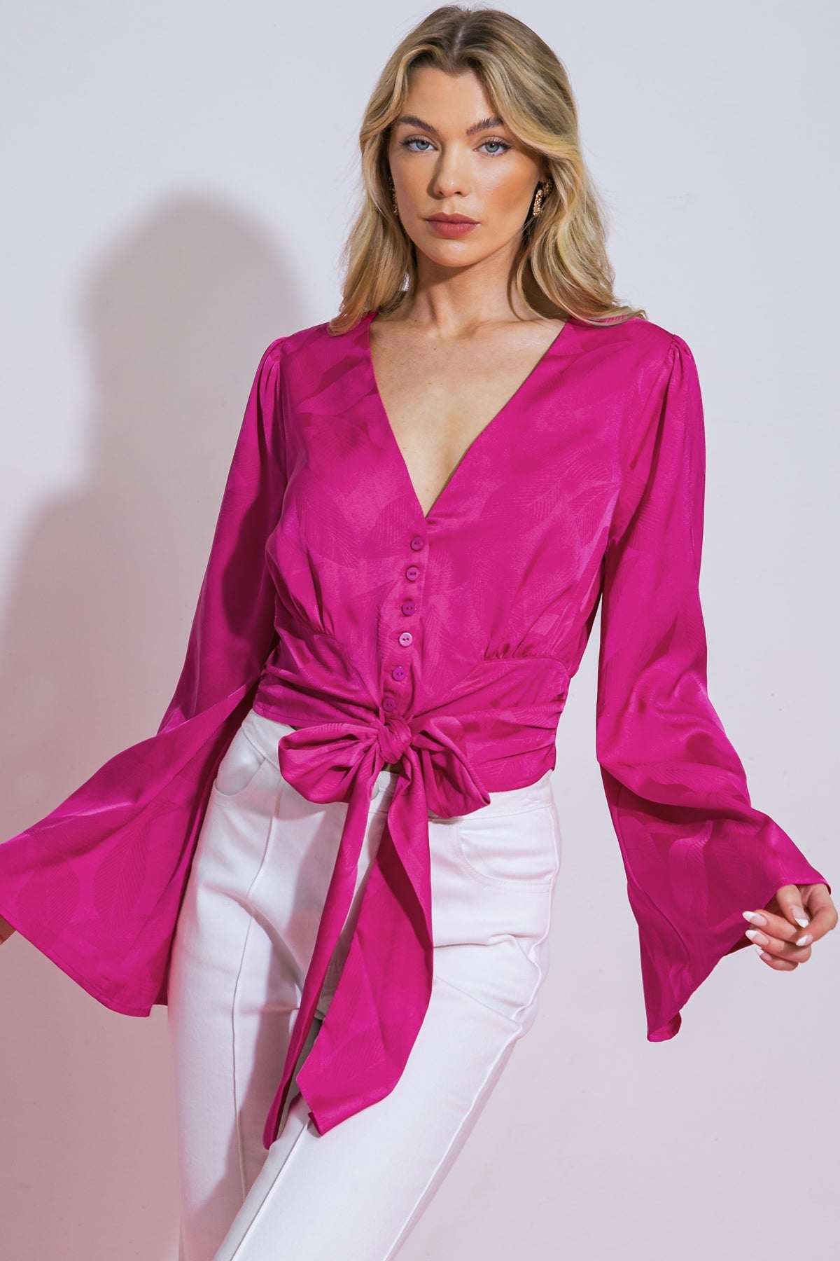 THE RIGHT ADDITION WOVEN TOP - MaraFormigone