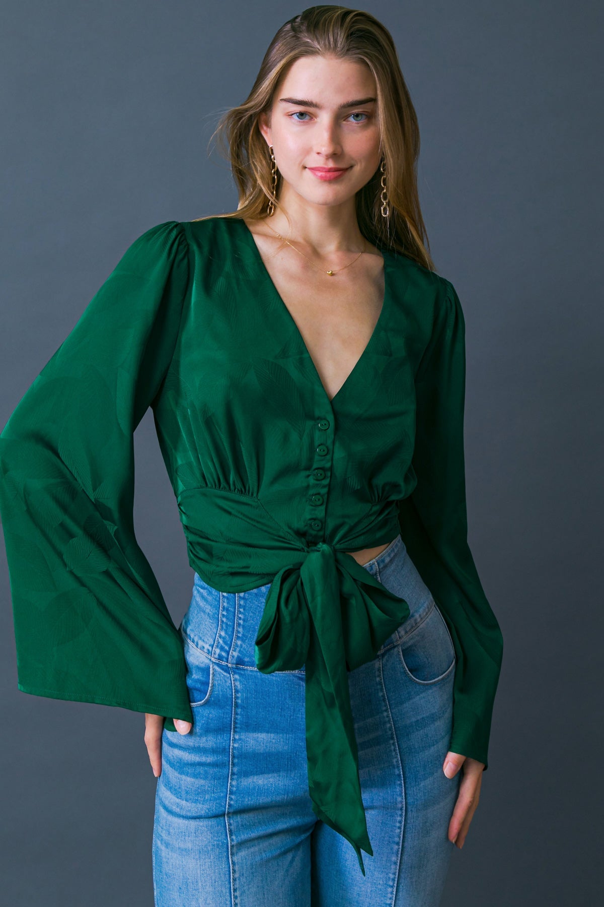 THE RIGHT ADDITION WOVEN TOP - MaraFormigone