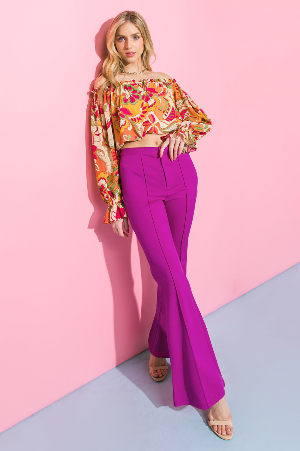 CALÇA FLARE PROFUNDA DA BELEZA