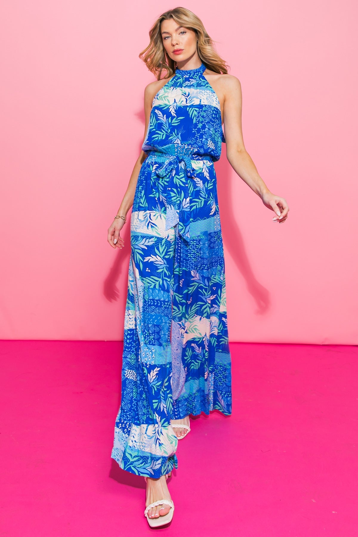 KISS ME MORE WOVEN JUMPSUIT - MaraFormigone