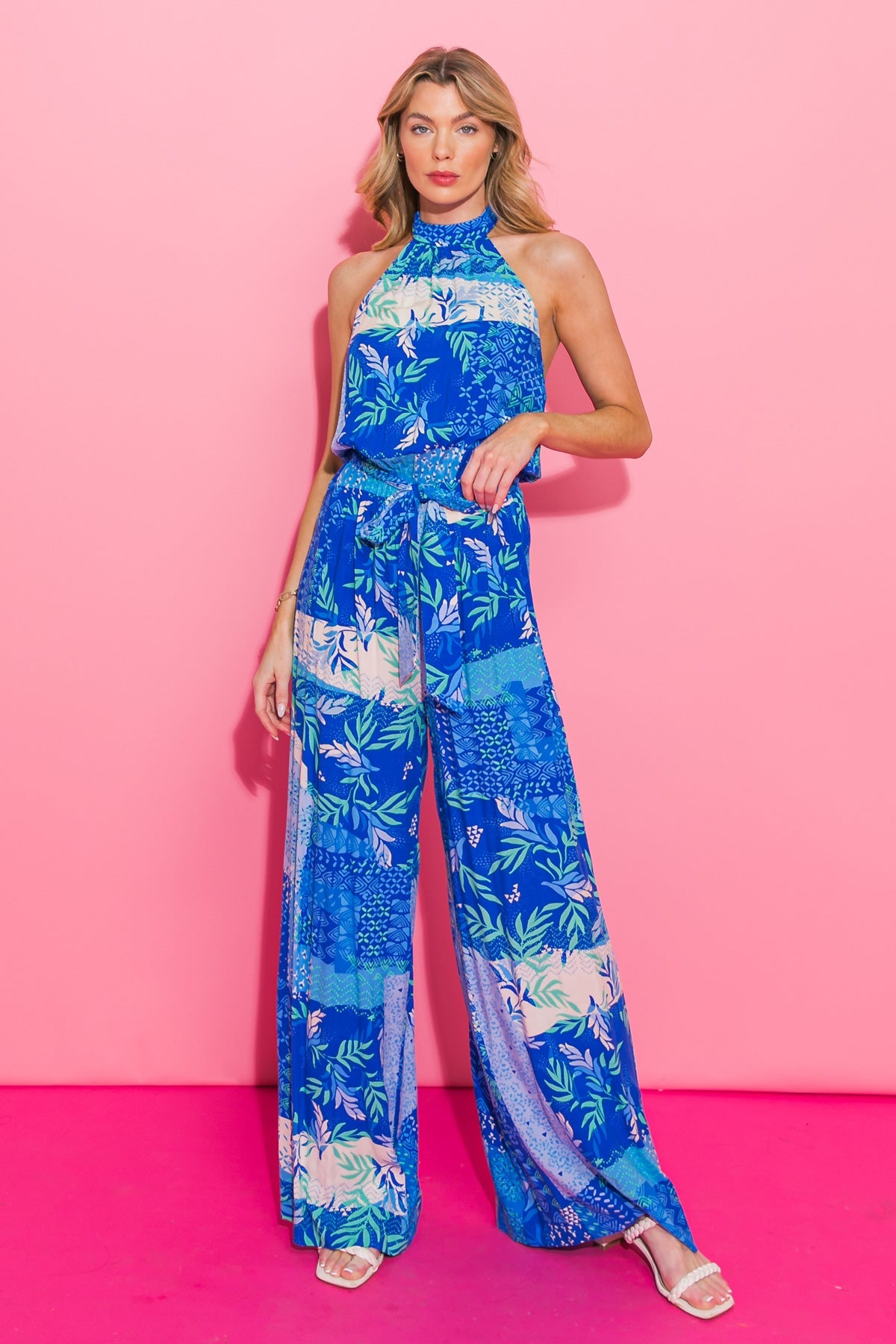 KISS ME MORE WOVEN JUMPSUIT - MaraFormigone