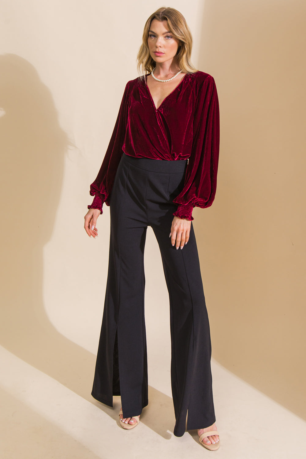 LIKE NO OTHER VELVET BODYSUIT - MaraFormigone