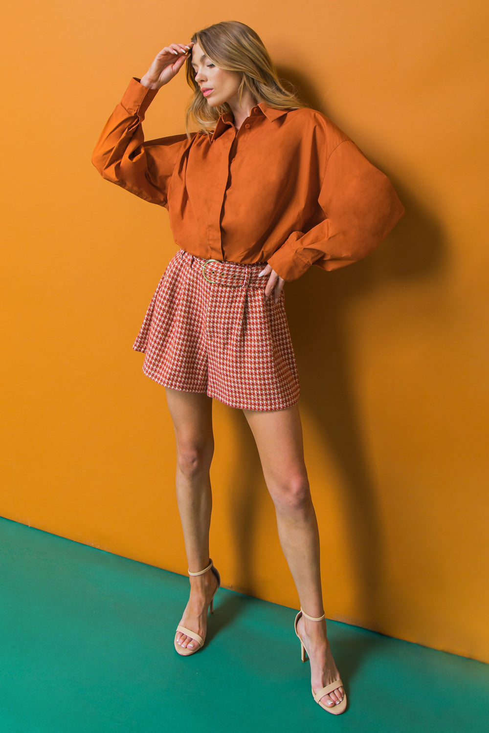 ESTADO DE ÉXITO POPLIN TOP