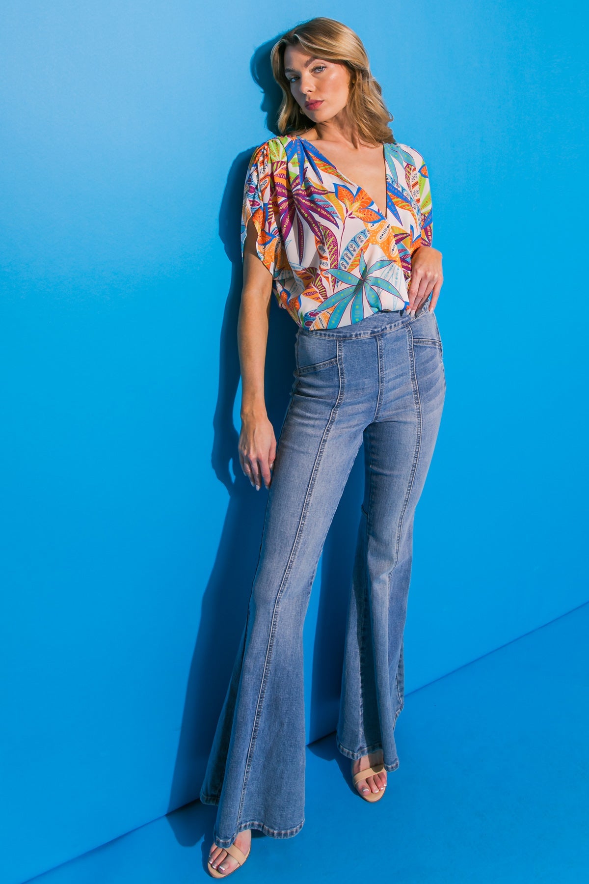 TAKE NOTES WOVEN BODYSUIT - MaraFormigone