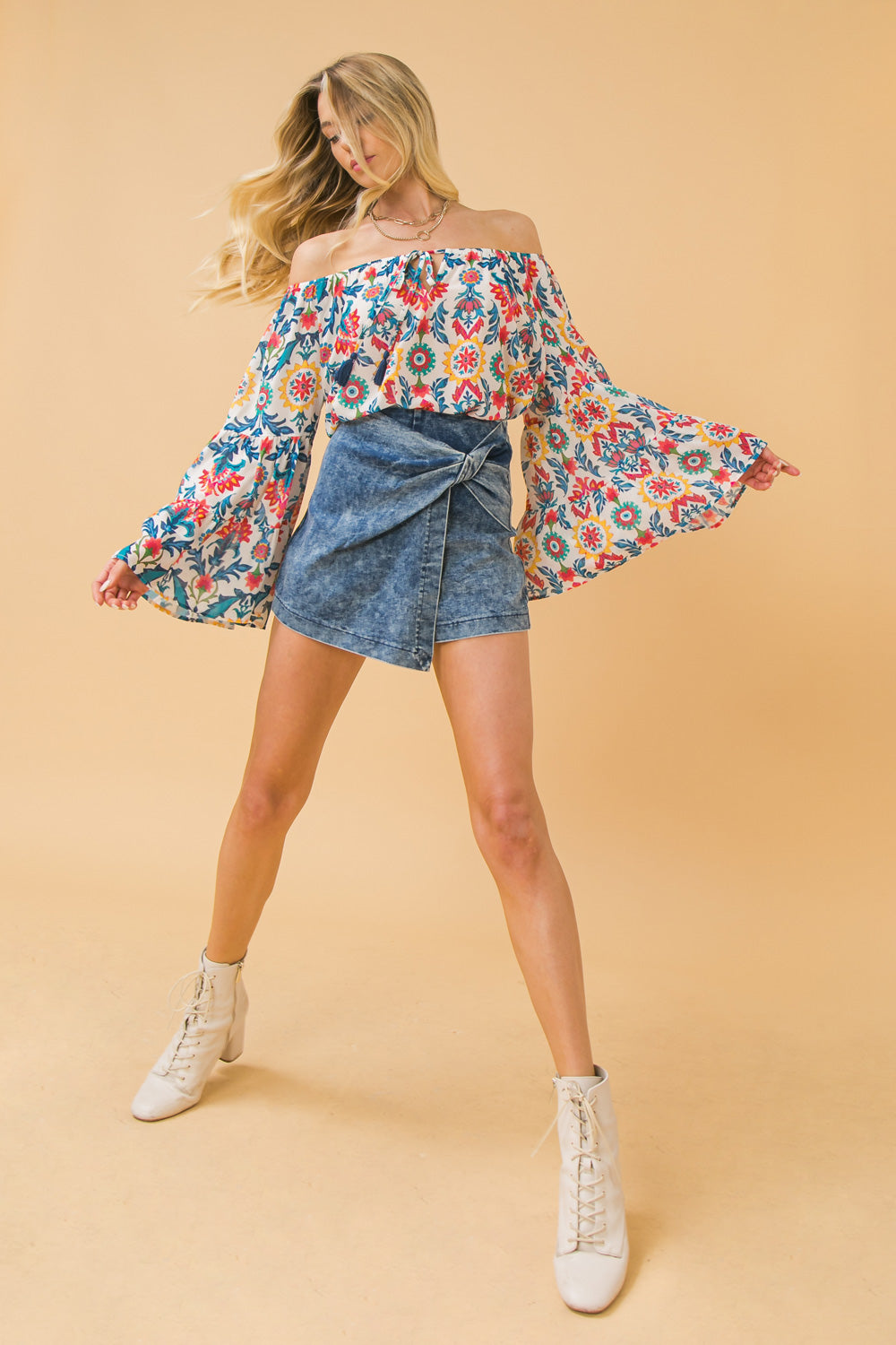 RESORT READY SHIFT BLOUSE