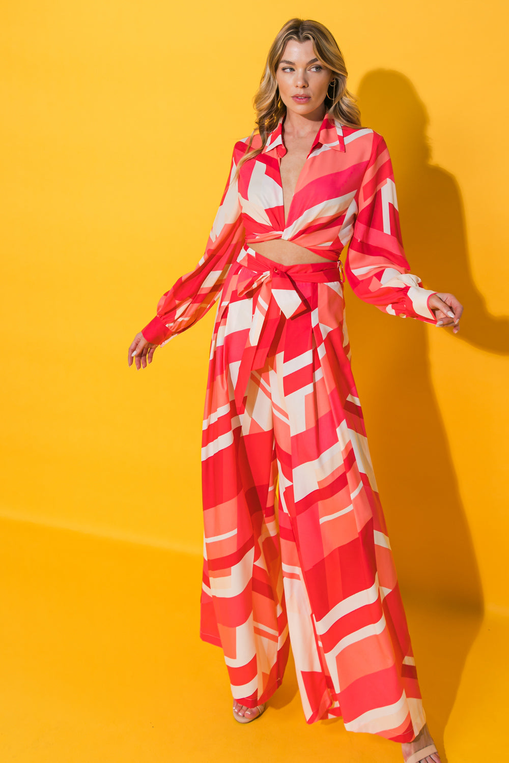 GOOD TIMES ONLY WOVEN TOP - MaraFormigone