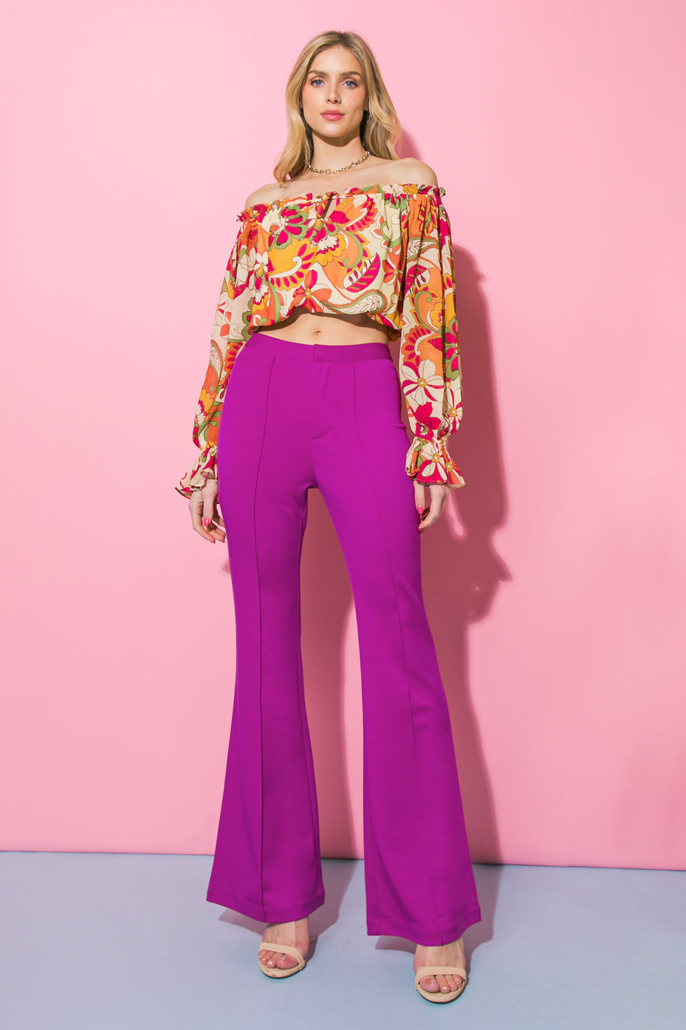 CALÇA FLARE PROFUNDA DA BELEZA