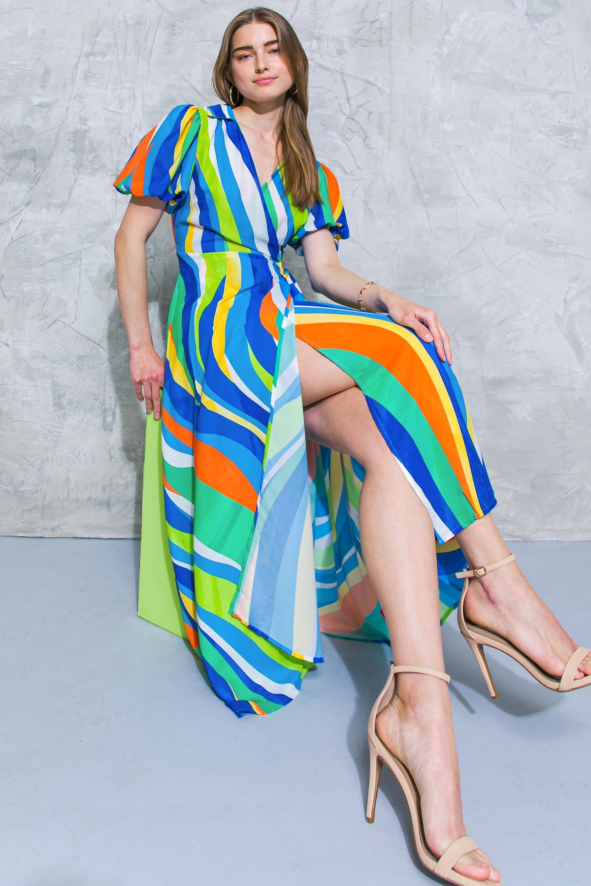 VESTIDO MIDI TEJIDO DE LA PRINCESA PROMETIDA