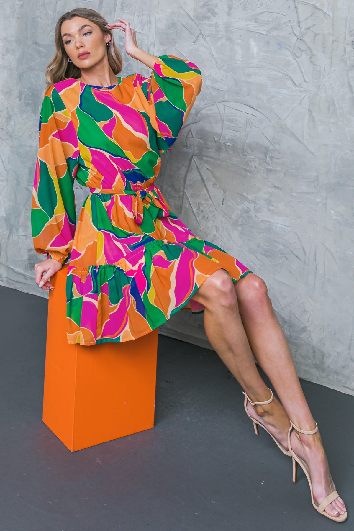 VESTIDO MINI TEJIDO "GRACIAS DESPUÉS"