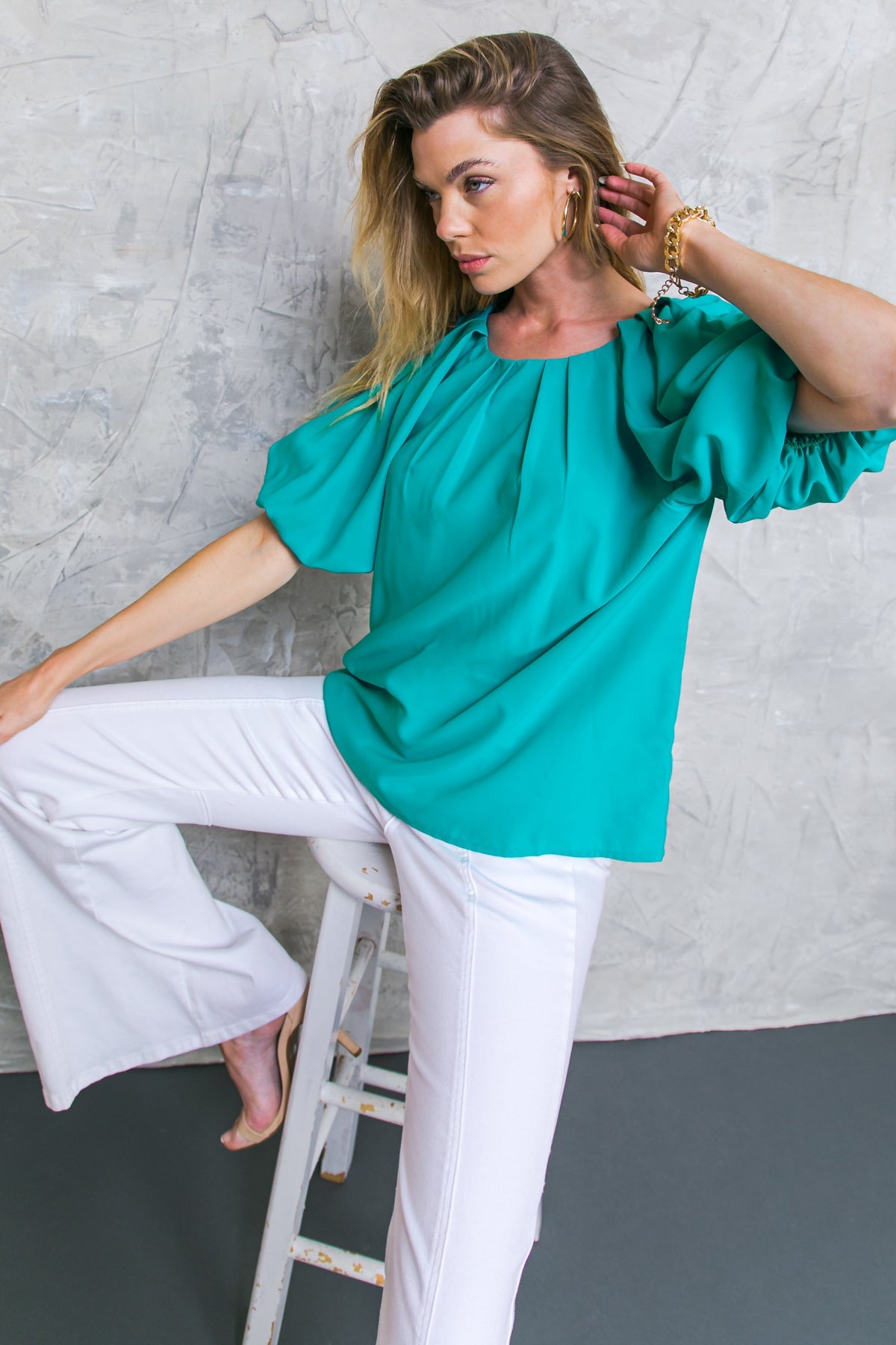 LOVED ALWAYS WOVEN TOP - MaraFormigone