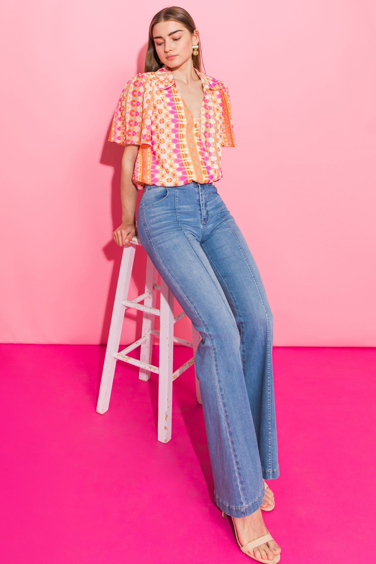 THE STORY CONTINUES WOVEN TOP - MaraFormigone