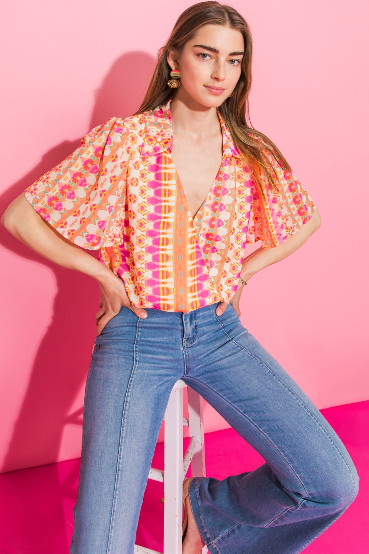 THE STORY CONTINUES WOVEN TOP - MaraFormigone