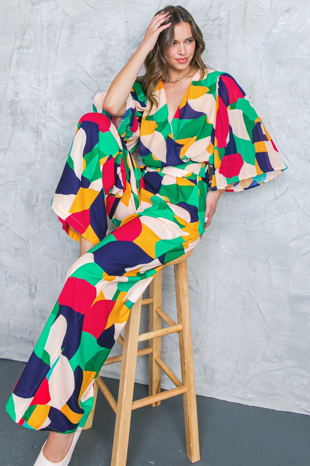 LUCIENDO MI MEJOR BLUSA TEJIDA