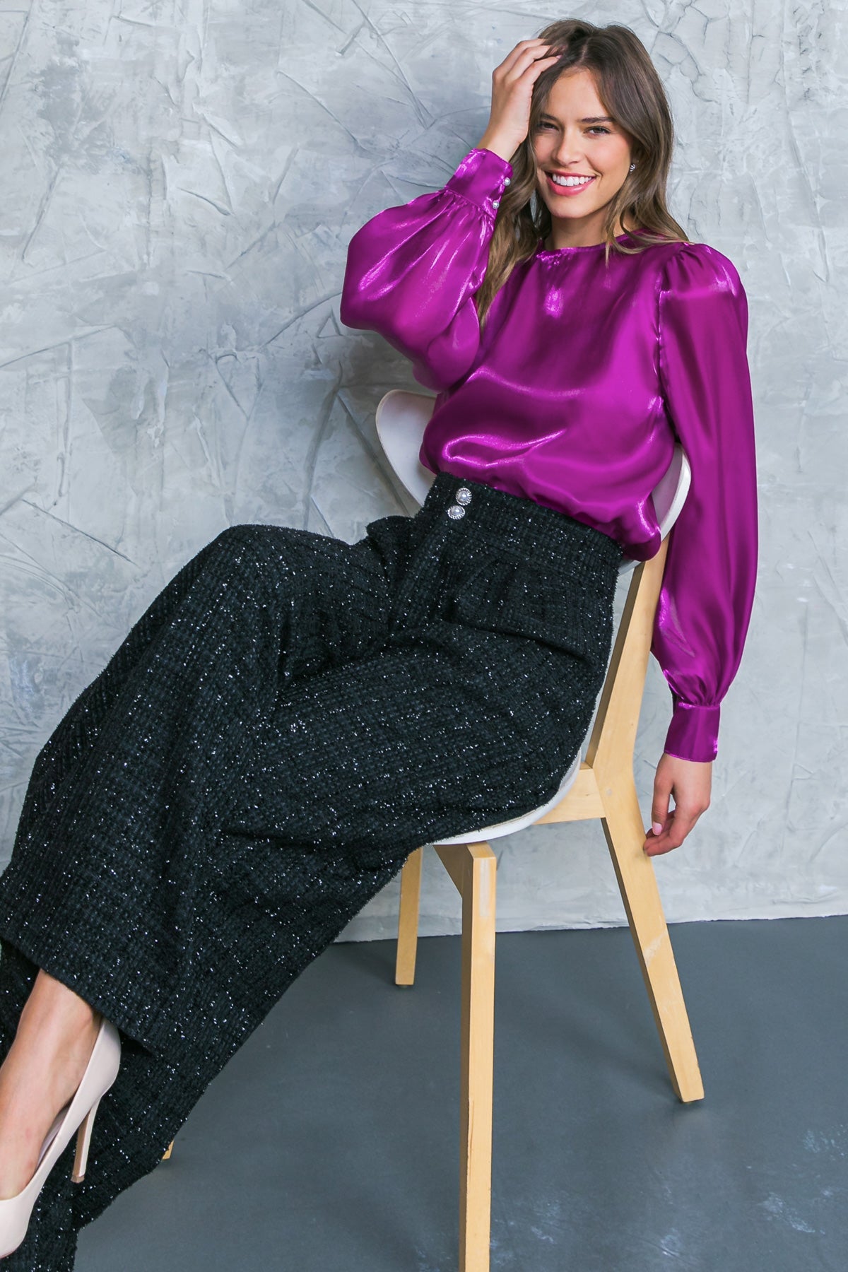 OUTING LIGHT WOVEN TOP - MaraFormigone