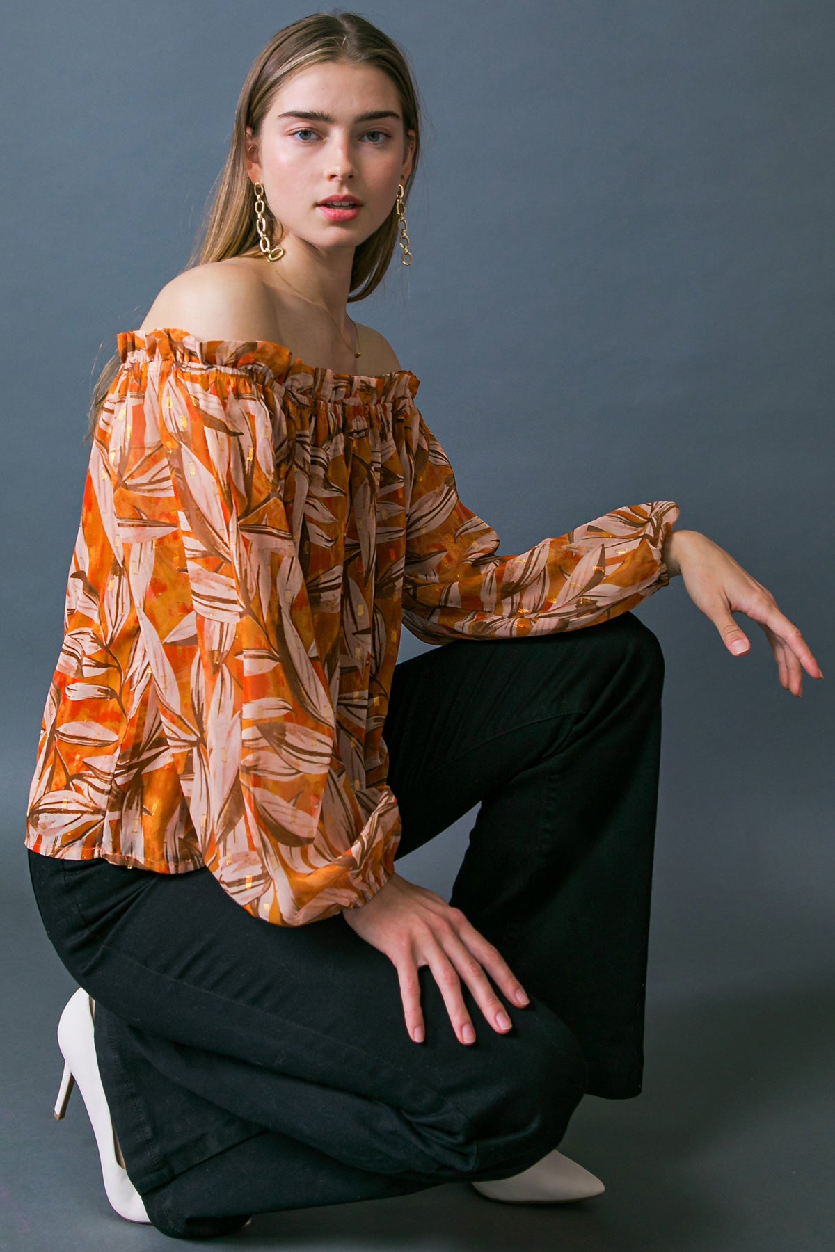 BLUSA DE TECIDO "FAÇA-ME ACREDITAR"