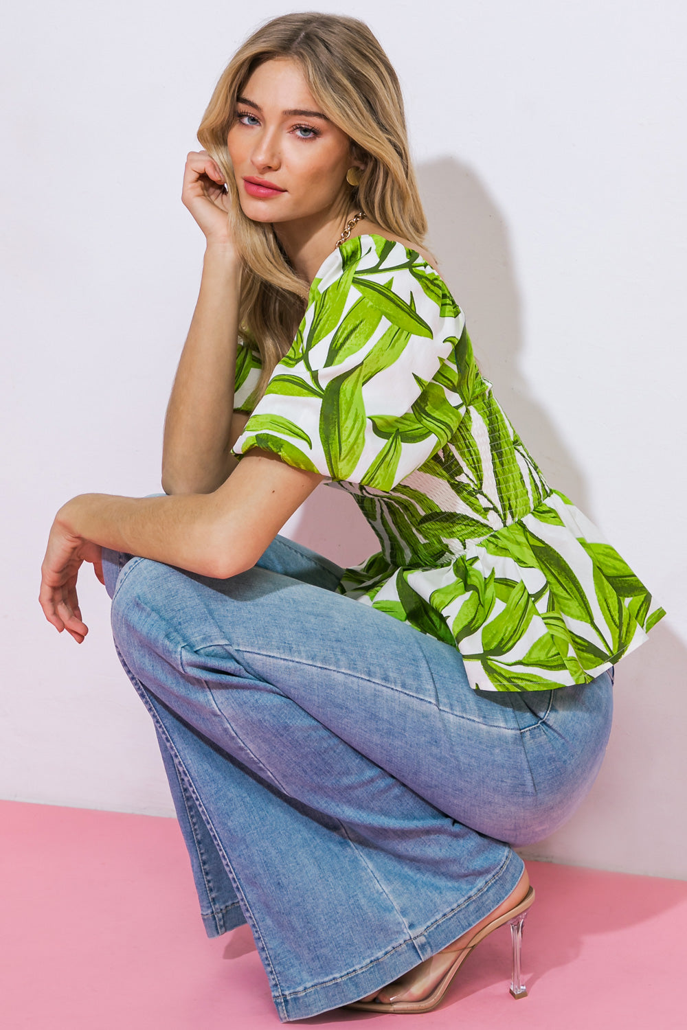 THE BEST PART WOVEN TOP - MaraFormigone