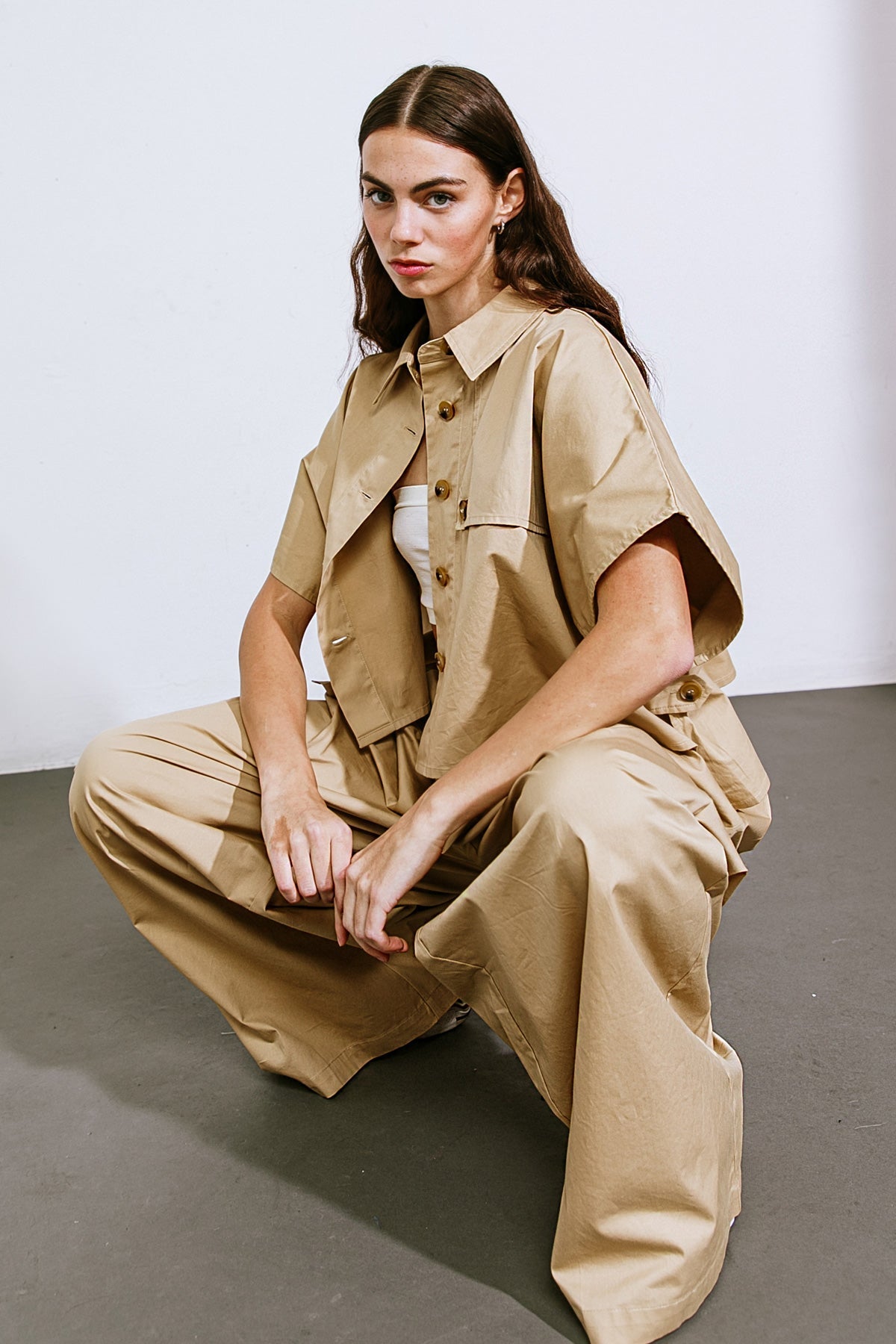 É O MOMENTO PERFEITO BLUSA DE TECIDO