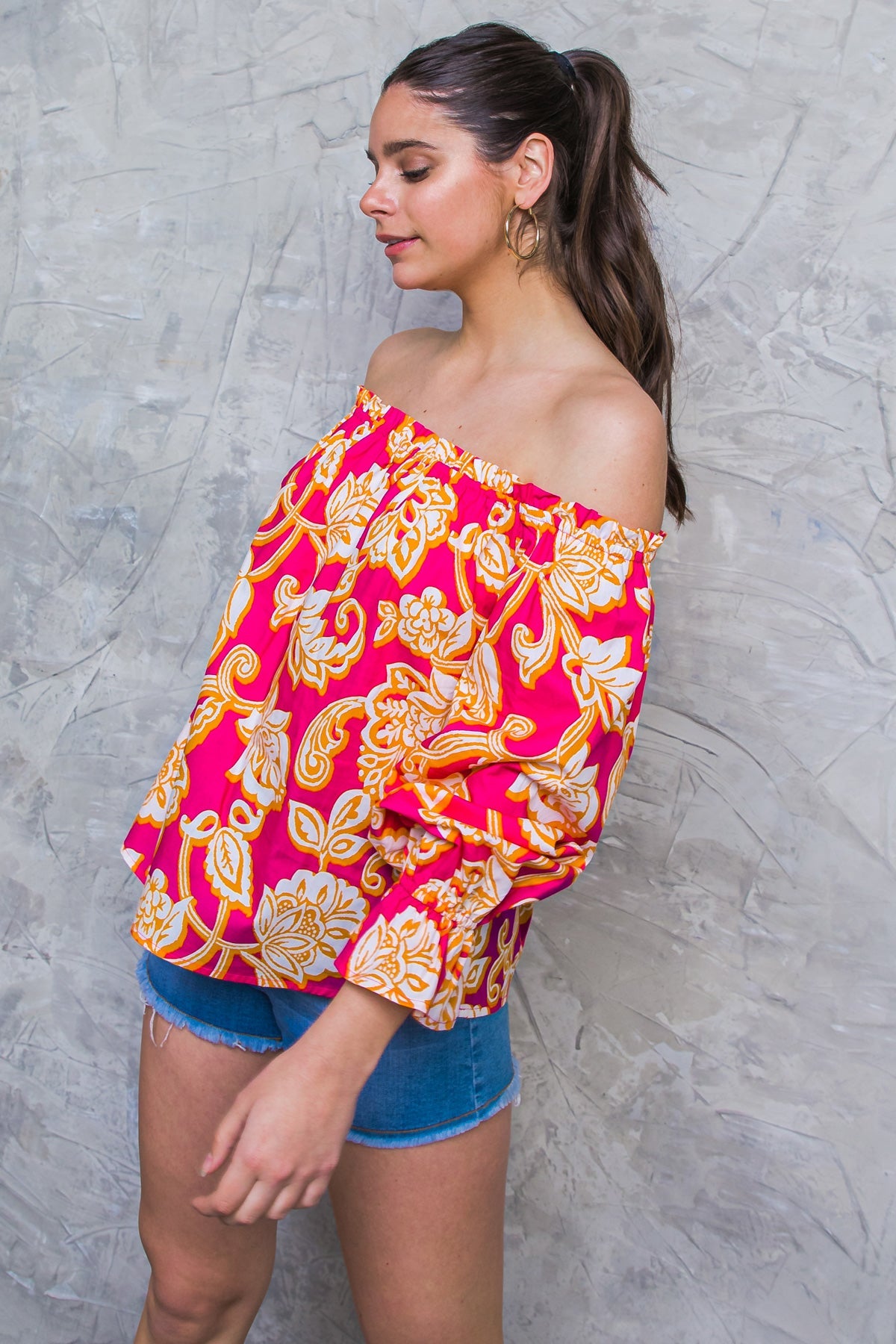 MEANT TO SHINE POPLIN TOP - MaraFormigone