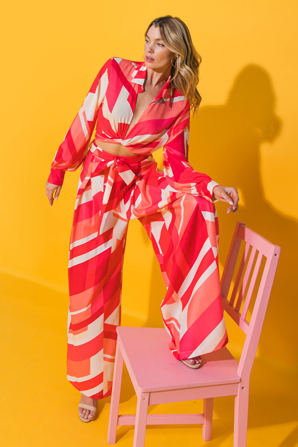 GOOD TIMES ONLY WOVEN TOP - MaraFormigone