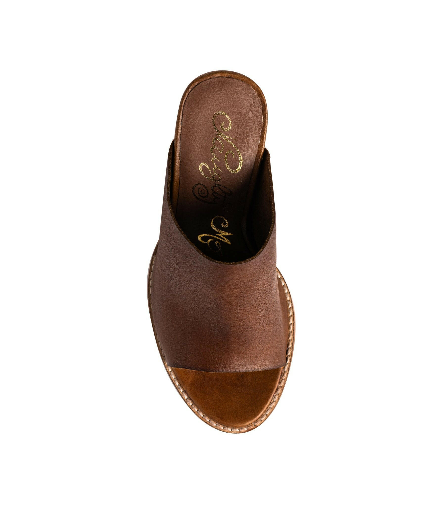 Hallie Heeled Sandal in Tan.