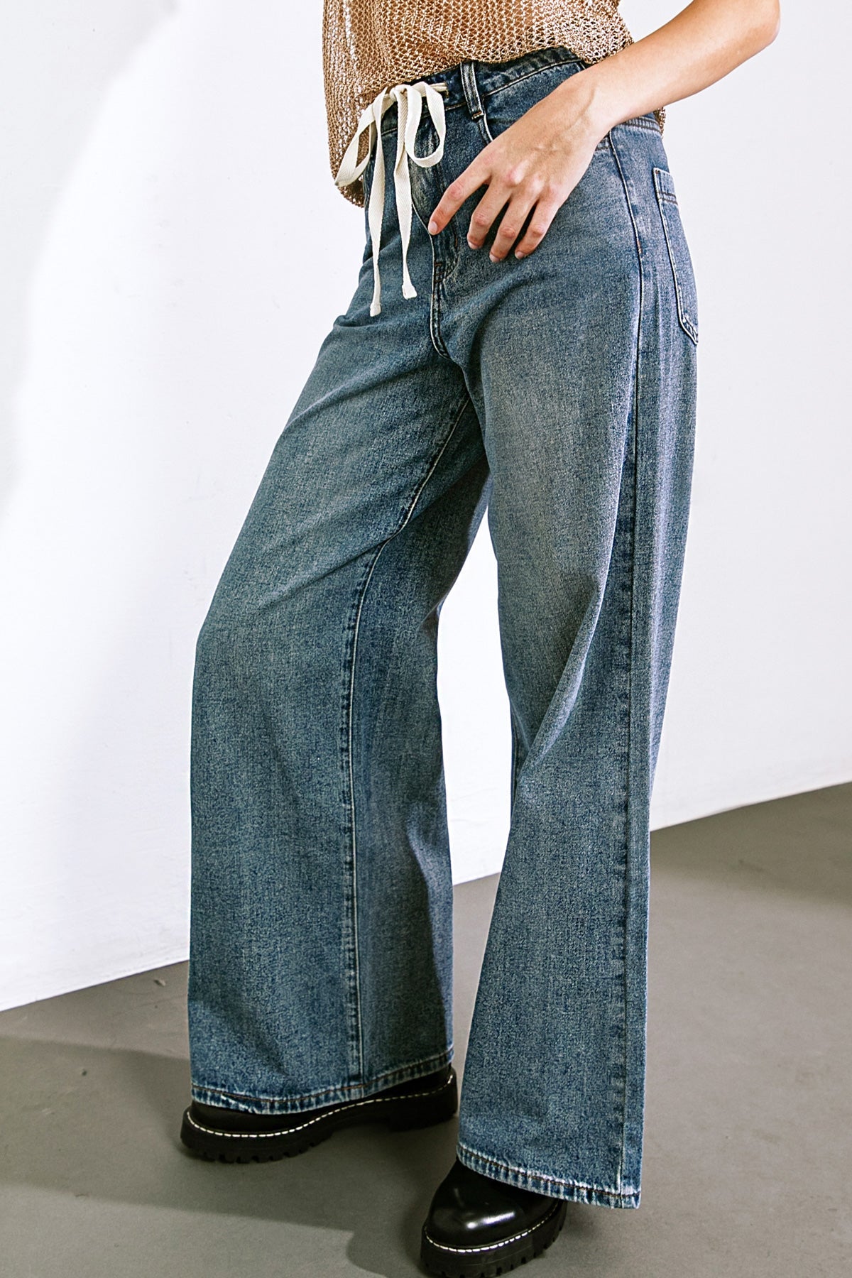 SHE'S A SWEET TALKER DENIM PANTS - MaraFormigone