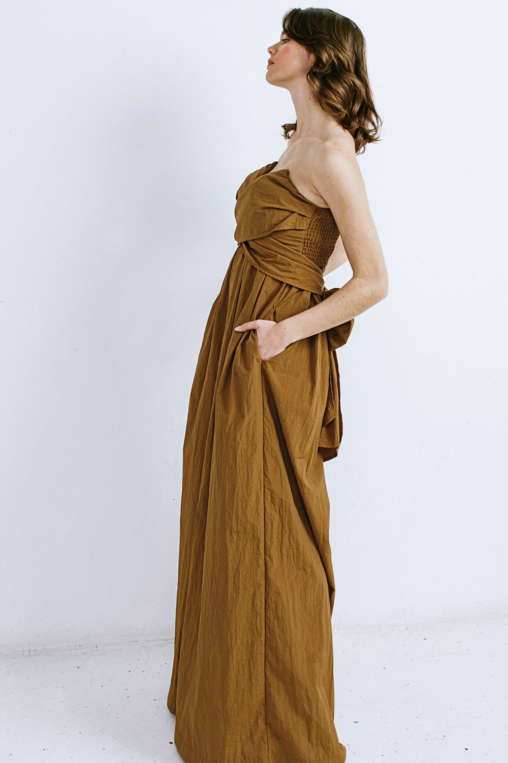 THINK ABOUT ME WOVEN JUMPSUIT - MaraFormigone