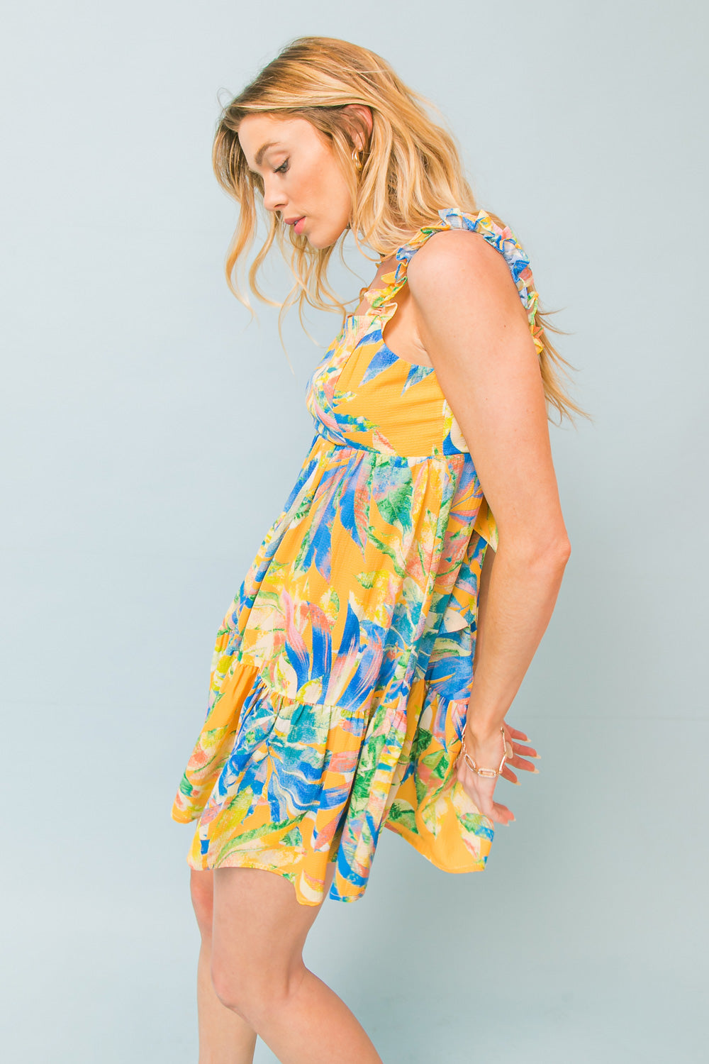 SWEETEST SENSATION WOVEN MINI DRESS - MaraFormigone