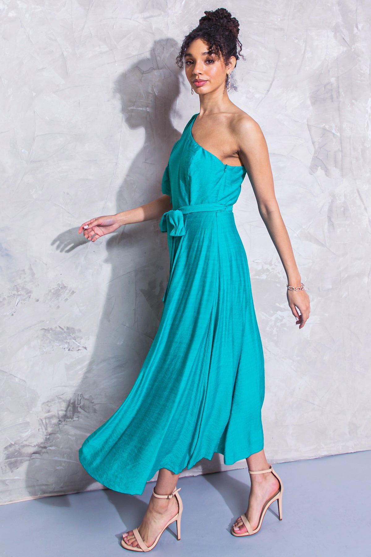 VESTIDO MIDI TEJIDO DÍAS DEL CIELO